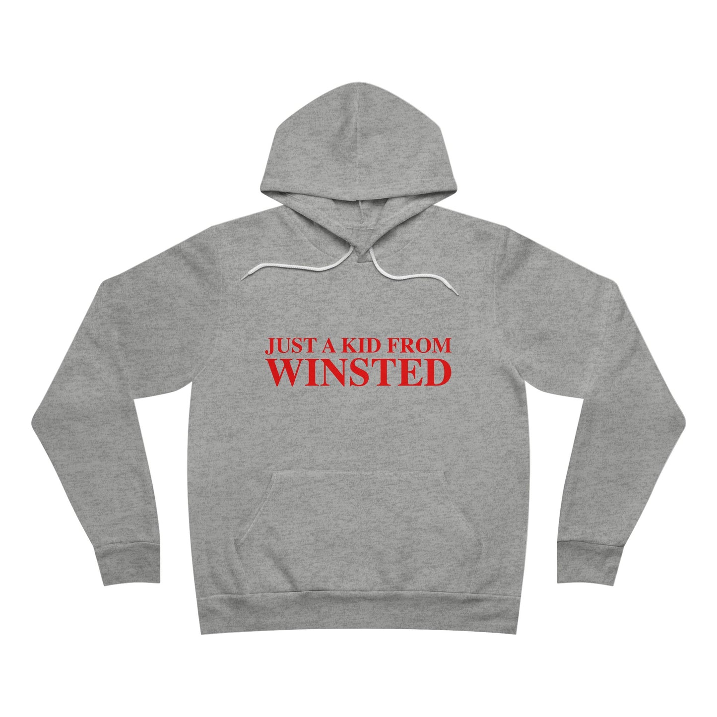 Just a kid from Winsted Unisex Sponge Fleece Pullover Hoodie