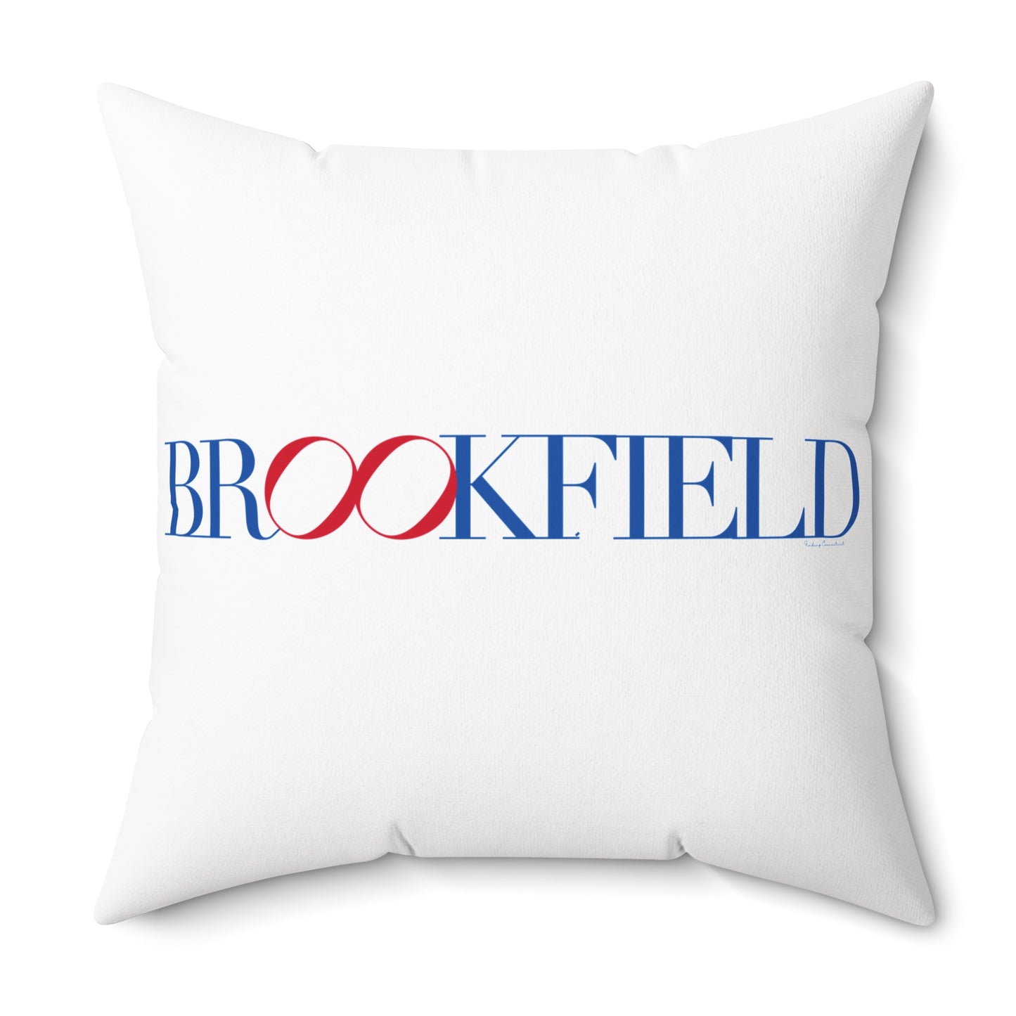41 Tilt Brookfield Spun Polyester Square Pillow