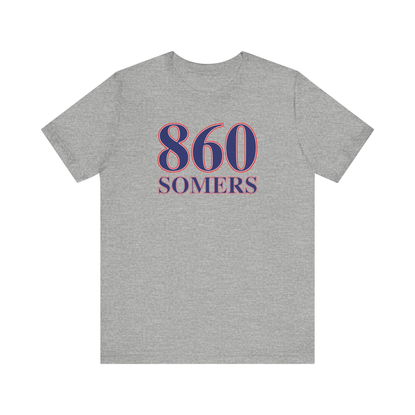 860 Somers Red White & Blue Unisex Jersey Short Sleeve T-Shirt