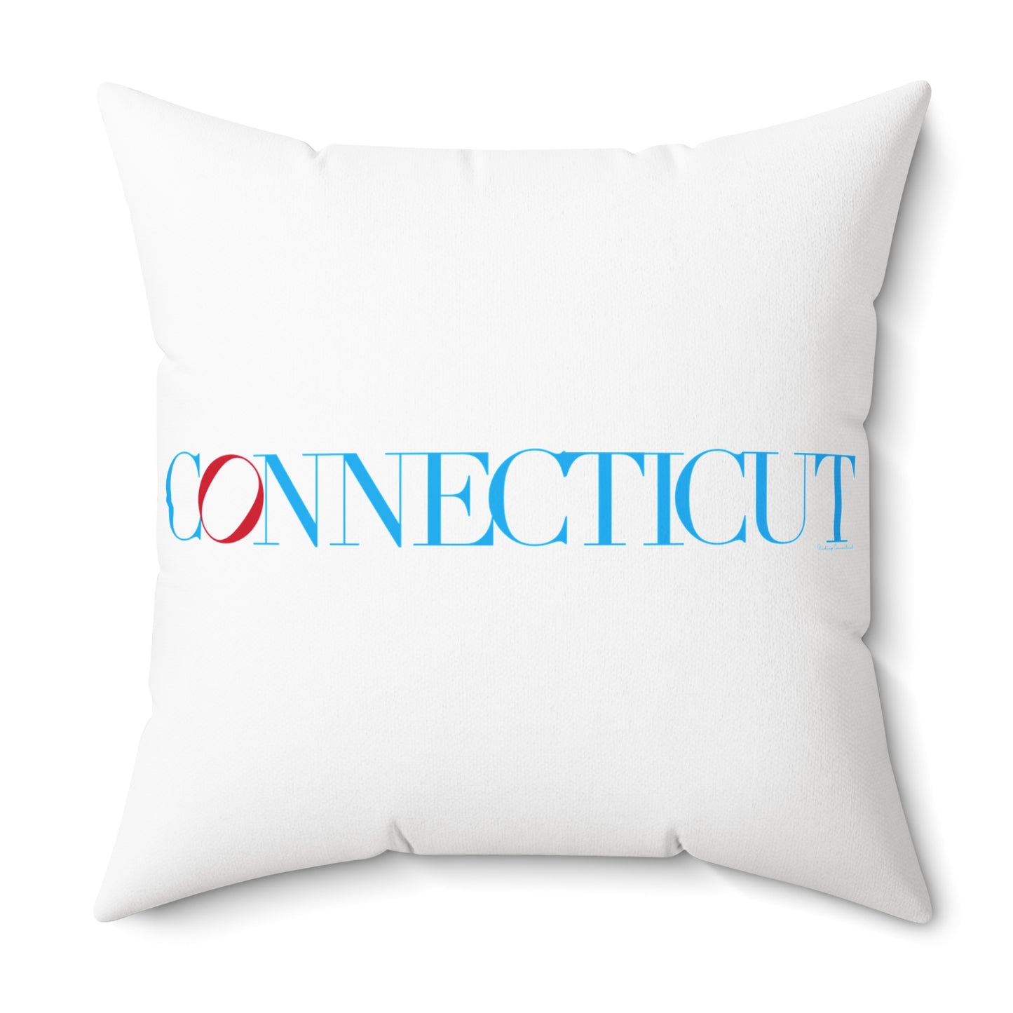 41 Tilt Connecticut Spun Polyester Square Pillow