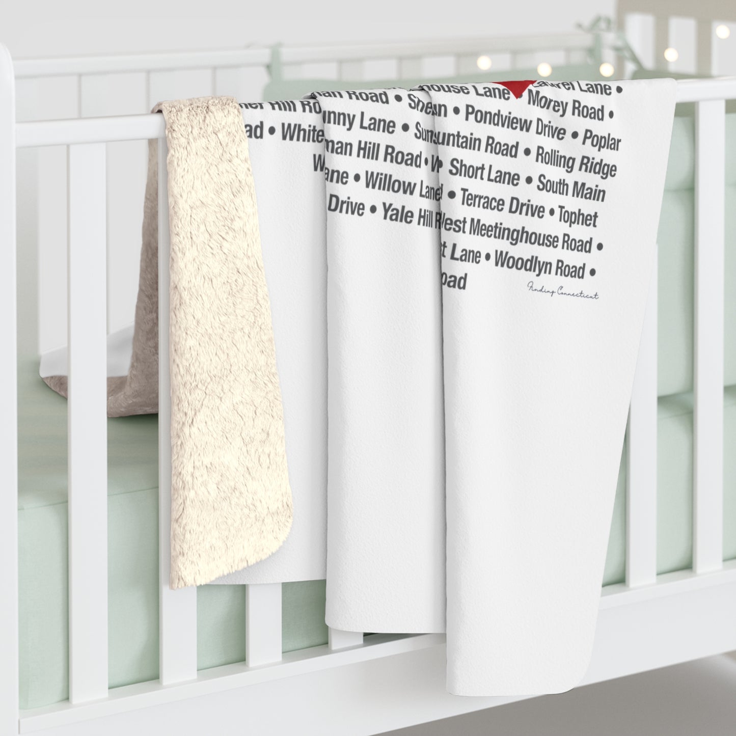 Sherman Love Sherpa Fleece Blanket