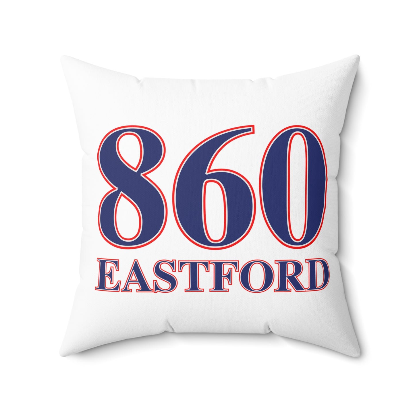 860 Eastford Red, White & Blue Spun Polyester Square Pillow