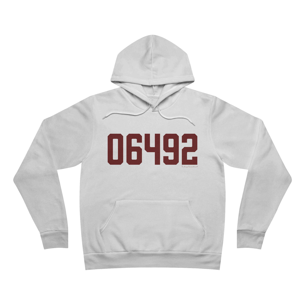 06492 Wallingford Connecticut Zip Code Unisex Sponge Fleece Pullover Hoodie