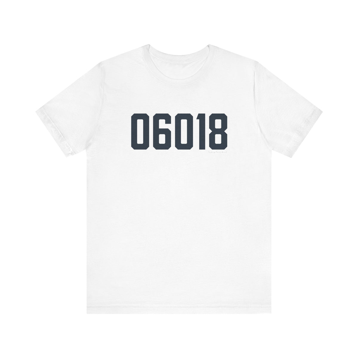 06018 Canaan Connecticut Zip Code Unisex Jersey Short Sleeve T-Shirt