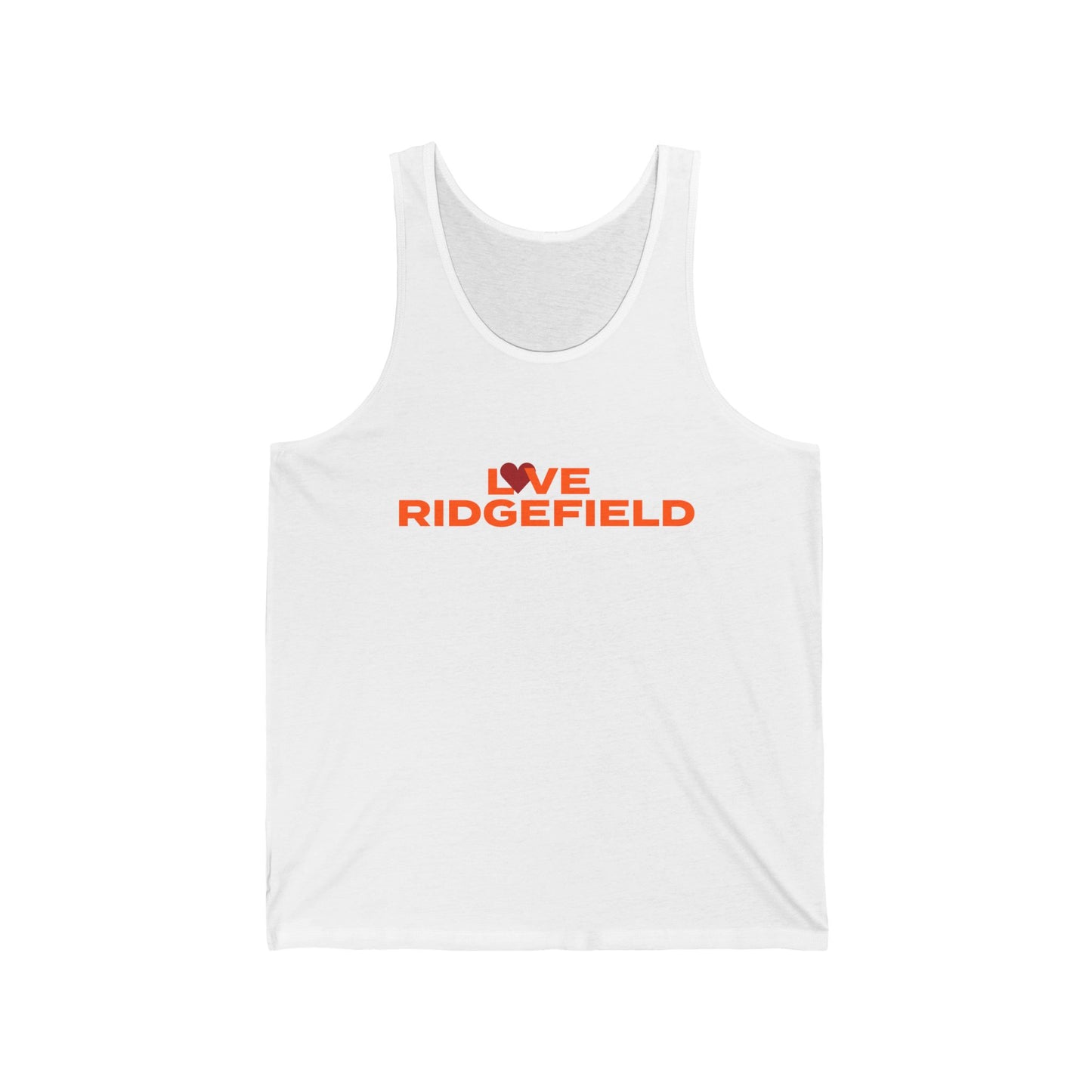 Love Ridgefield Unisex Jersey Tank Top