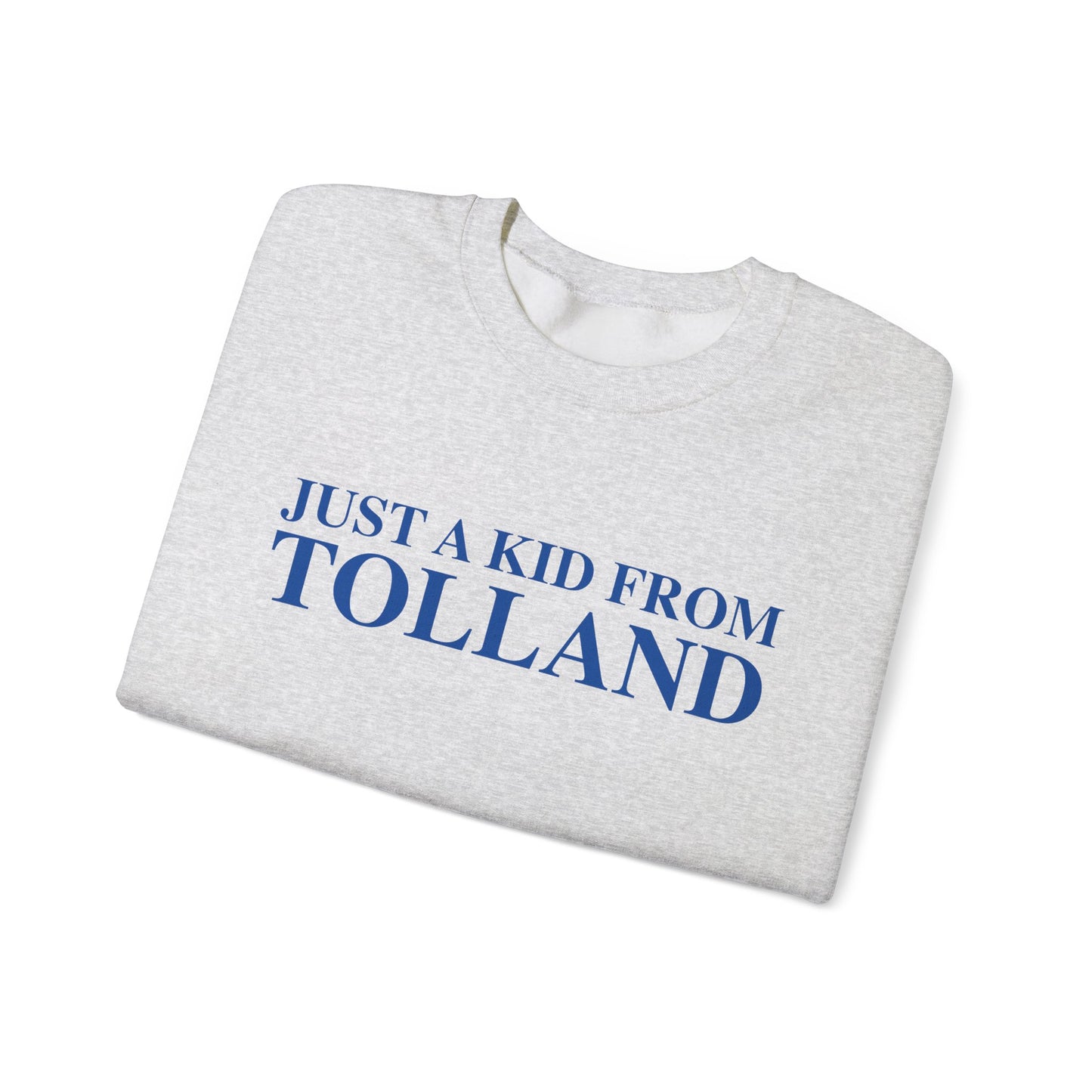 Just a kid from Tolland Unisex Heavy Blend™ Crewneck Sweatshirt