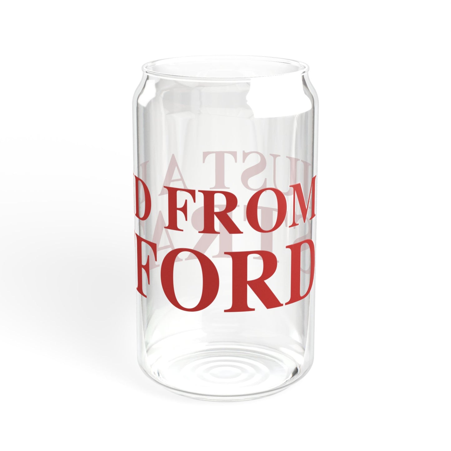 Just a kid from Stratford Sipper Glass, 16oz