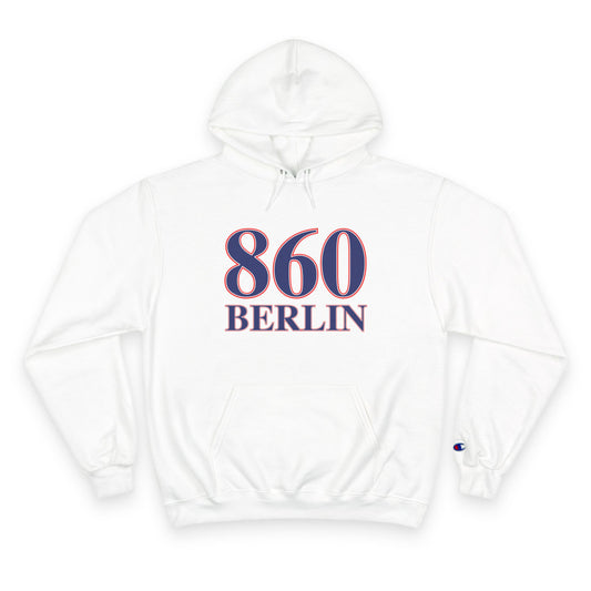 860 Berlin Red White & Blue Champion Hoodie