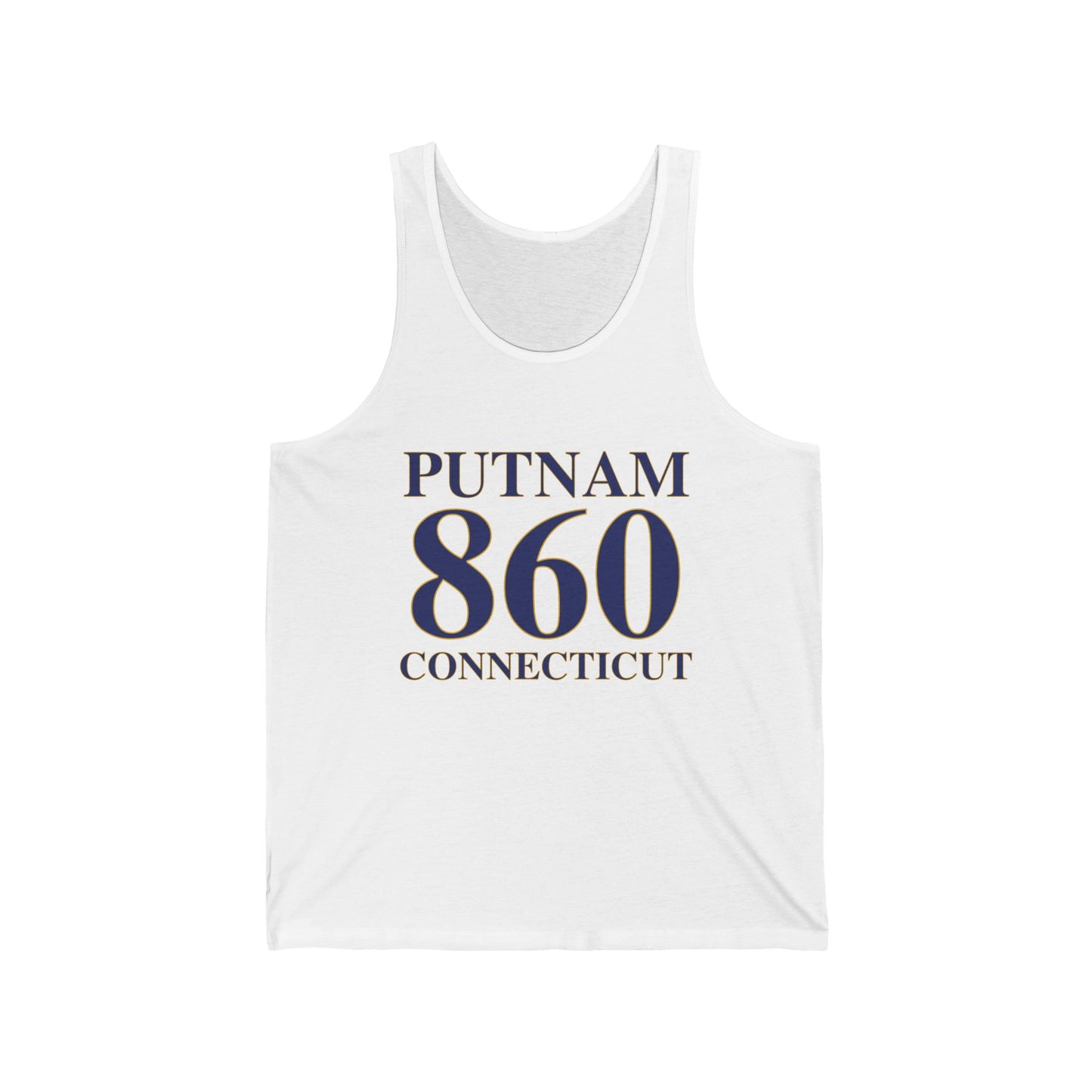 Putnam 860 Connecticut Unisex Jersey Tank Top