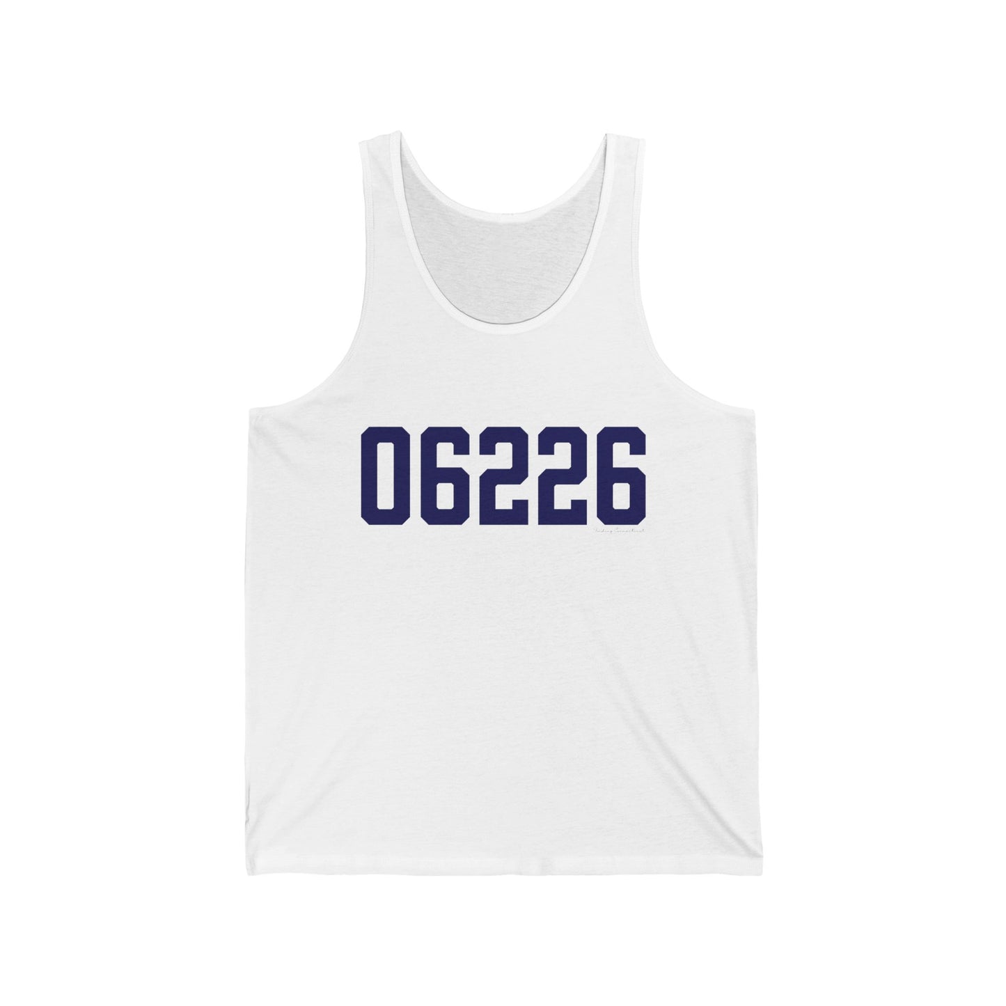 06226 Willimantic Connecticut Zip Code Unisex Jersey Tank Top
