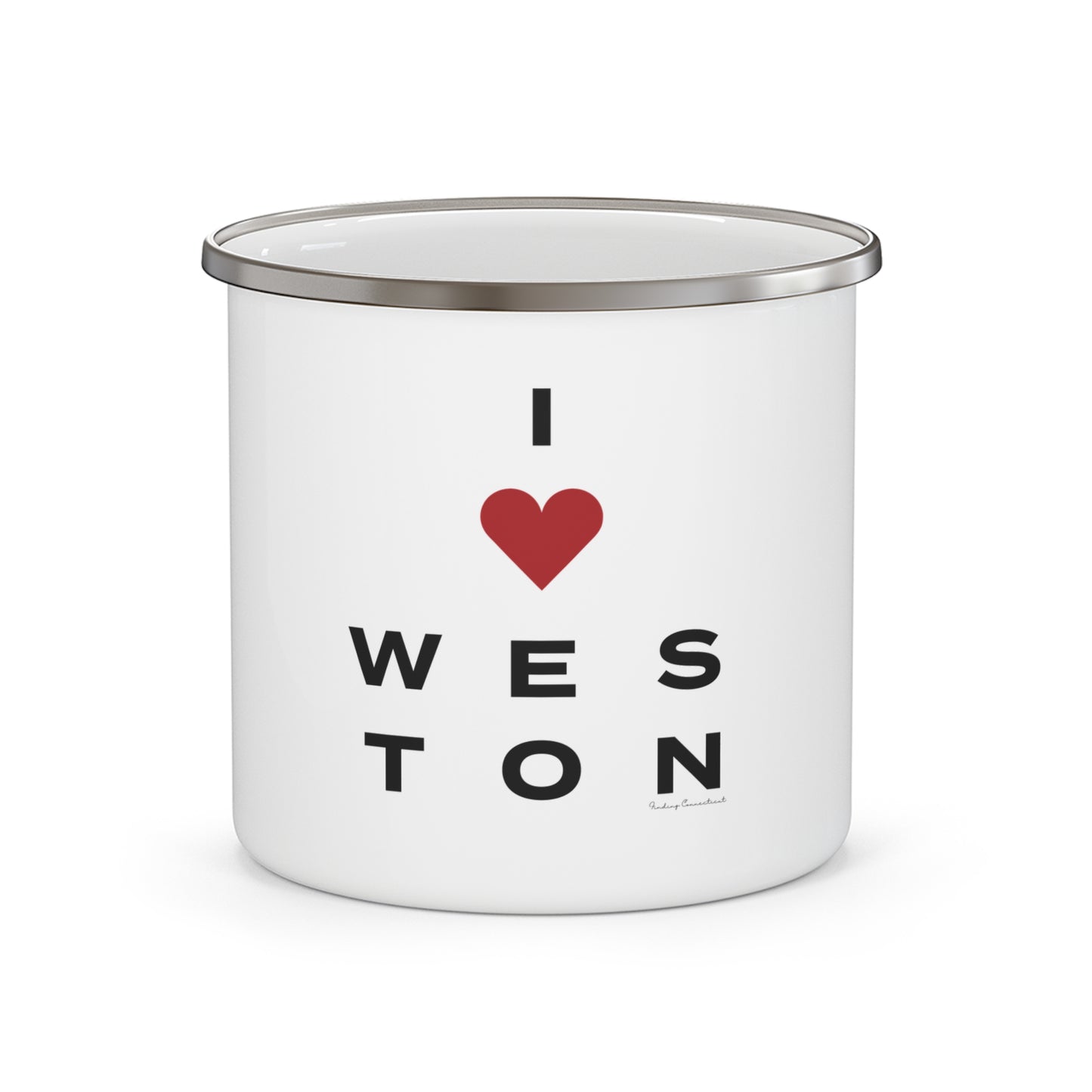 Weston Vision Enamel Camping Mug