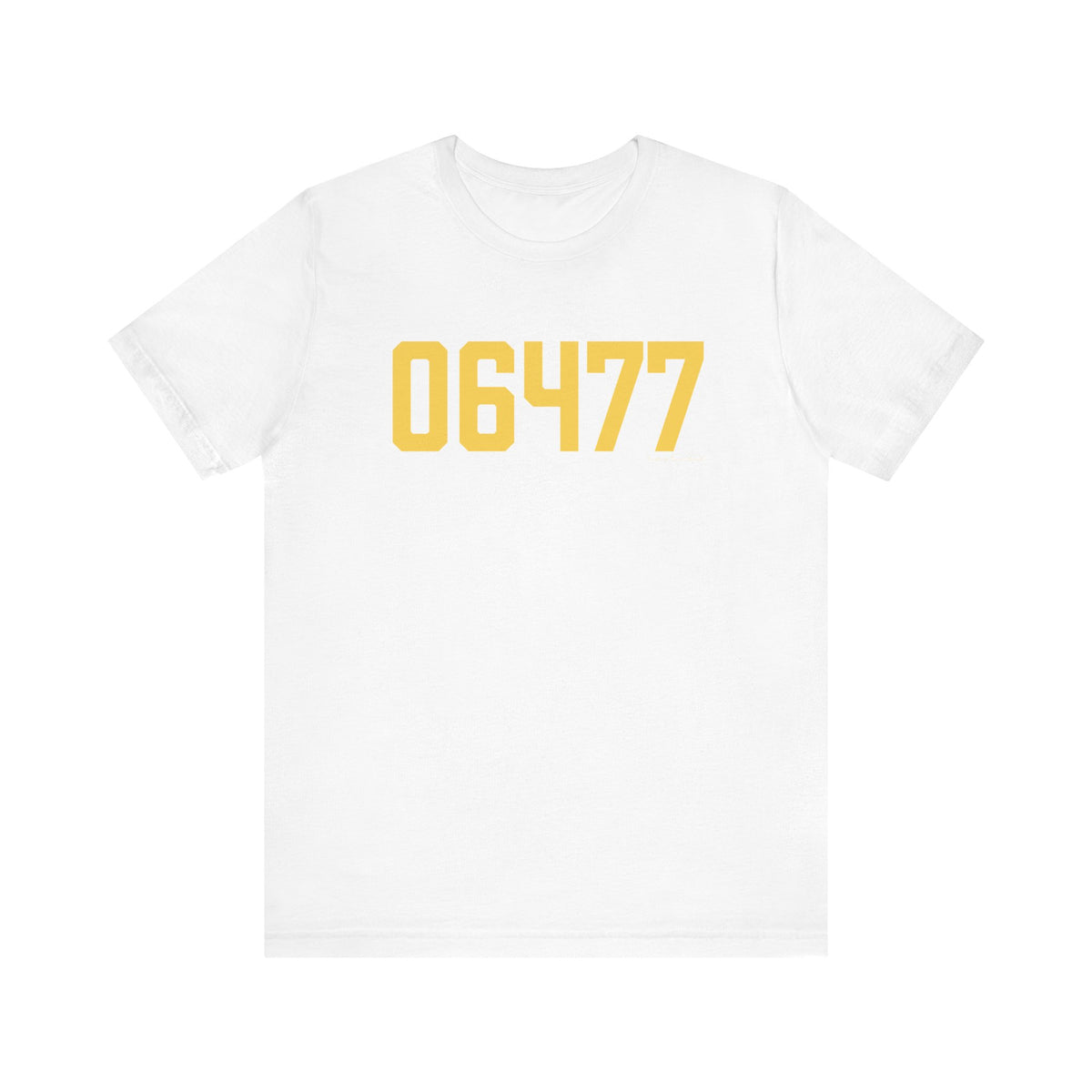 06477 Orange Connecticut Zip Code Unisex Short Sleeve T-Shirt