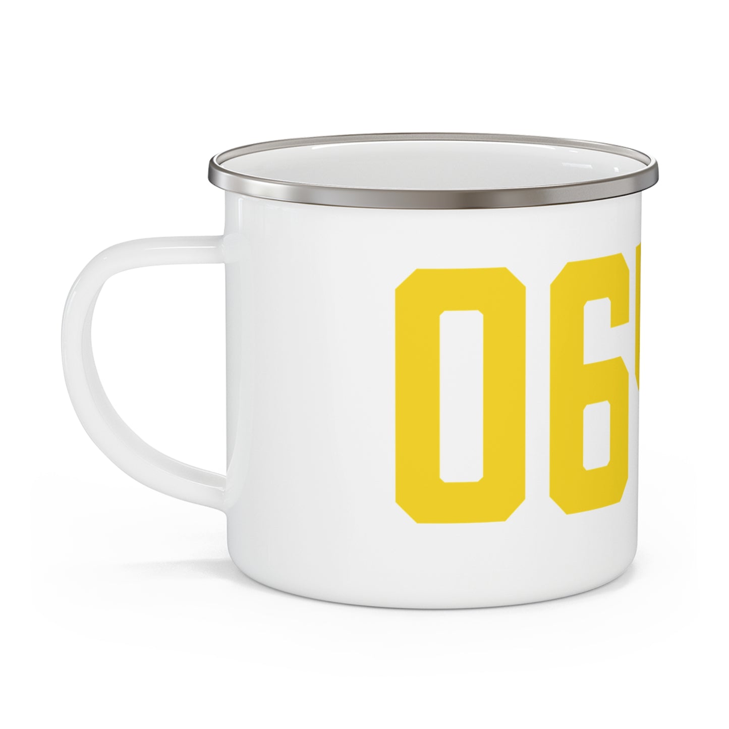 06438 Haddam Connecticut Zip Code Enamel Camping Mug