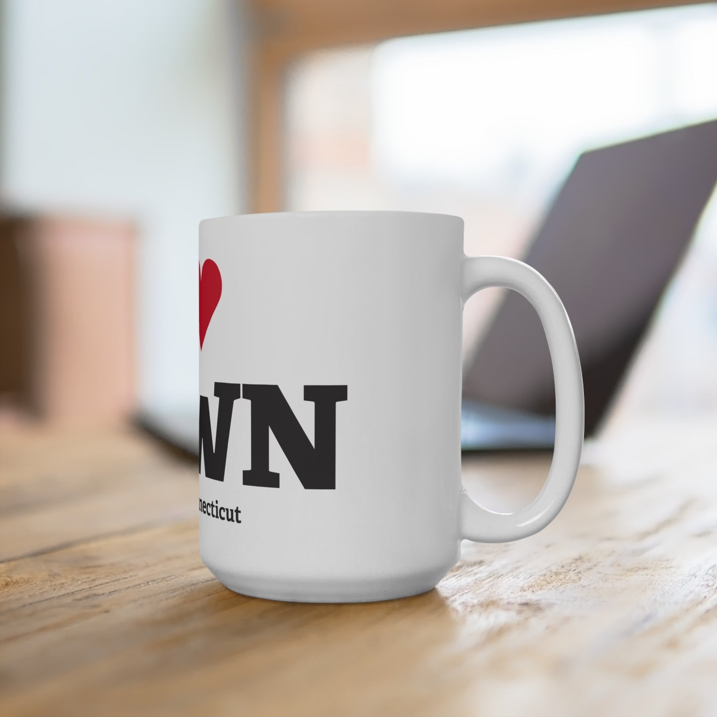 I Heart NTWN Mug 15oz