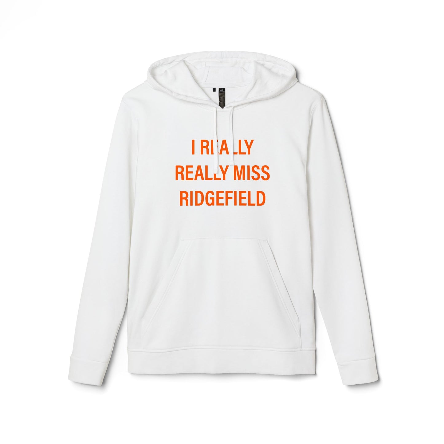 I Really Really Miss Ridgefield adidas Unisex Fleece Hoodie