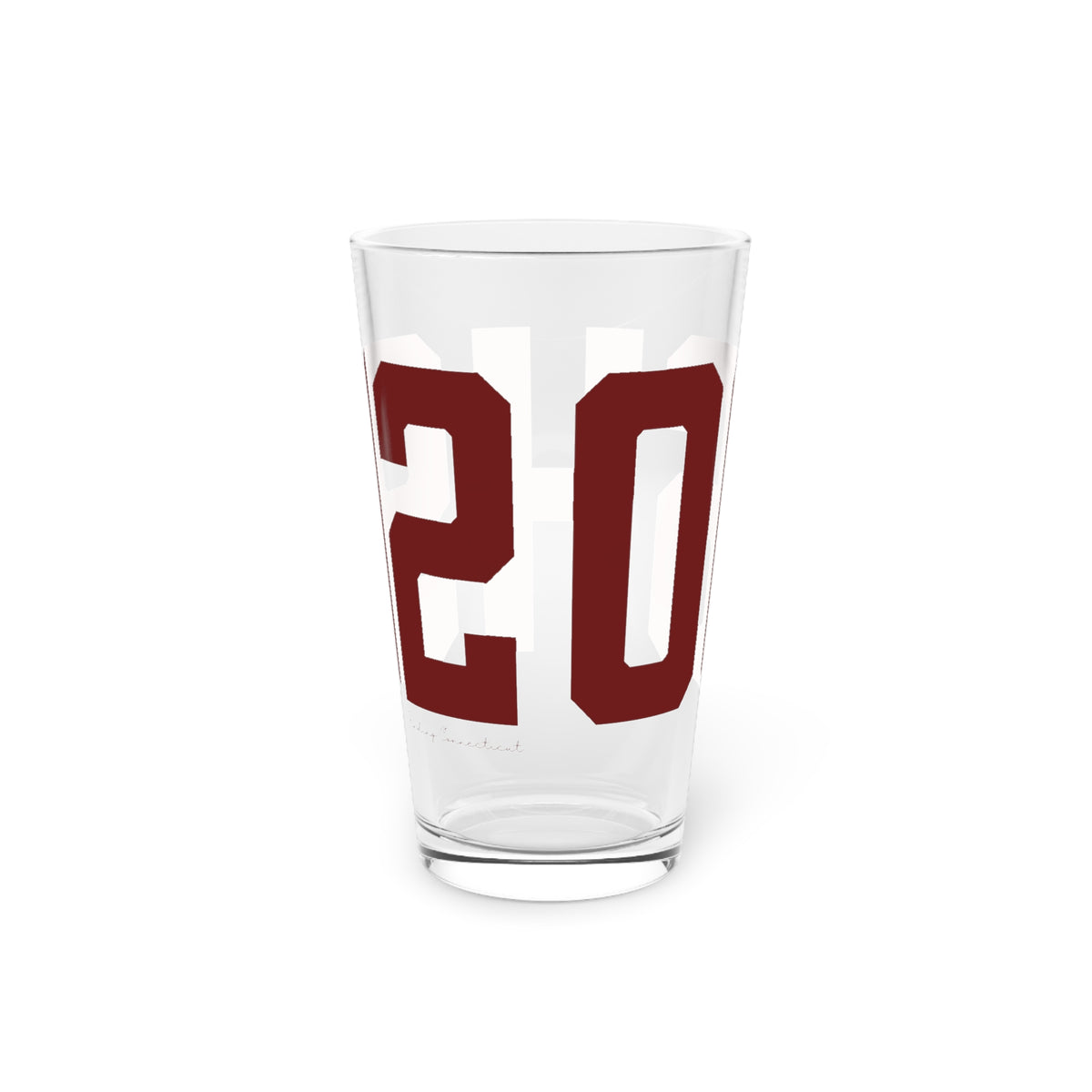 06492 Wallingford Connecticut Zip Code Pint Glass, 16oz