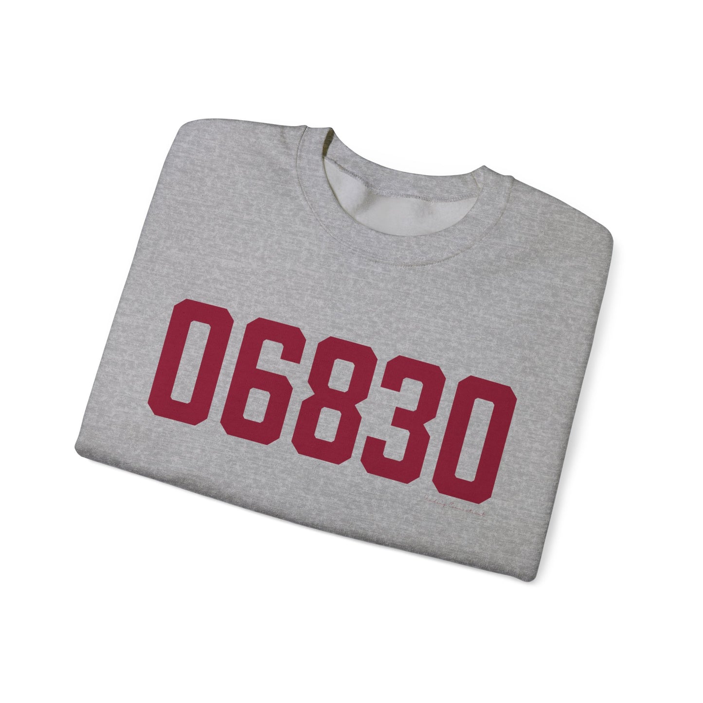 06830 - Greenwich Connecticut Zip Code Unisex Heavy Blend™ Crewneck Sweatshirt