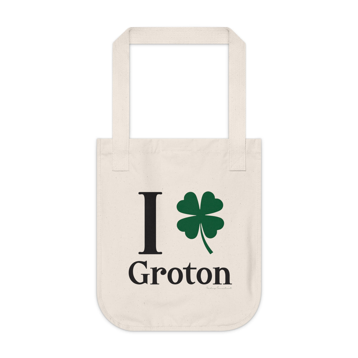 I Clover Groton Organic Canvas Tote Bag
