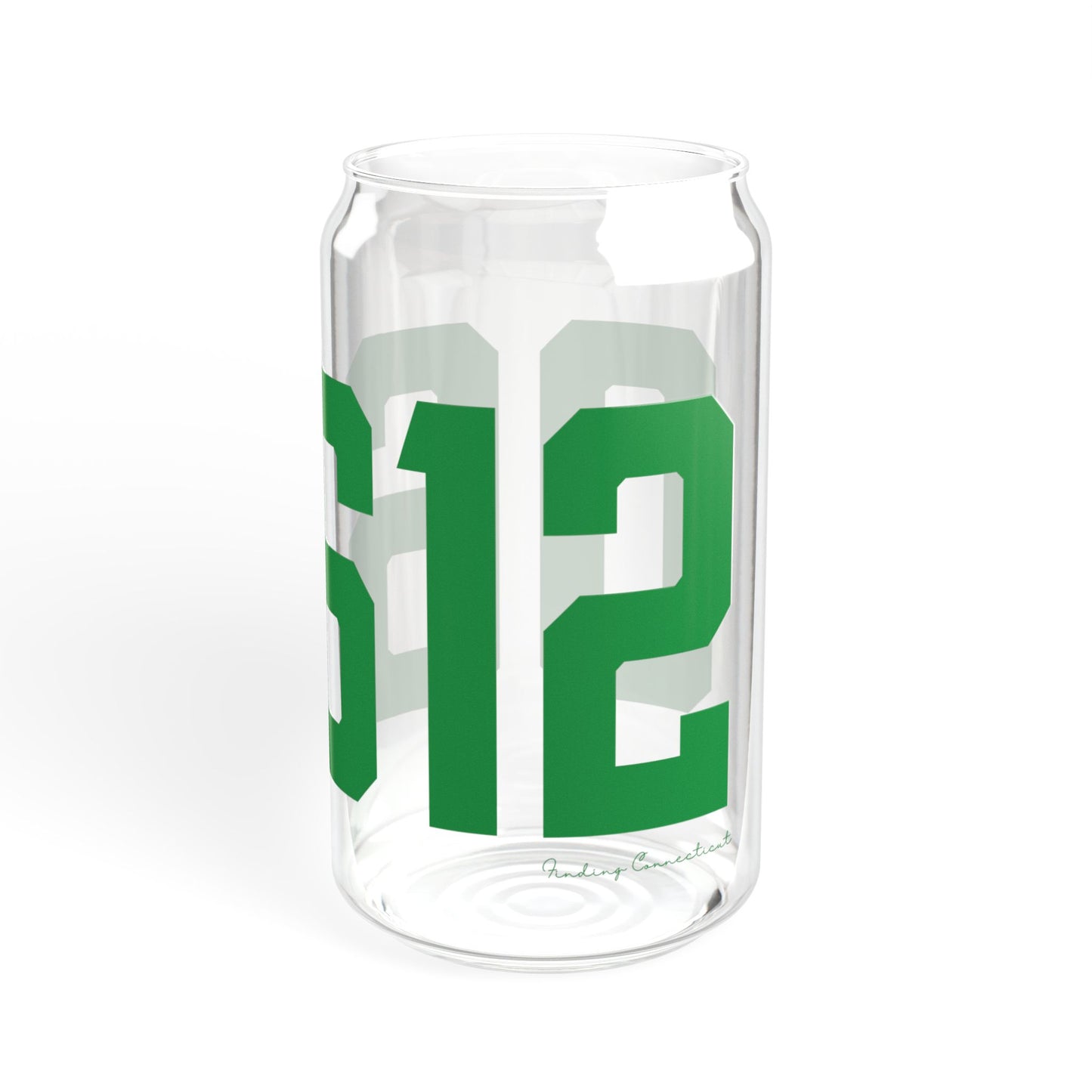 06612 Easton Connecticut Zip Code Sipper Glass, 16oz