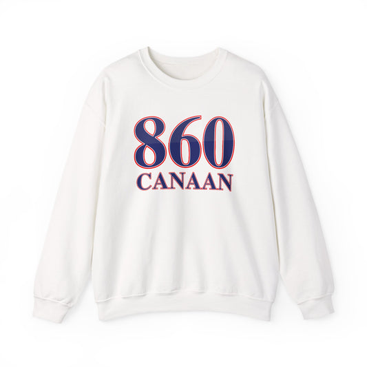 860 Canaan Red White & Blue Unisex Heavy Blend™ Crewneck Sweatshirt