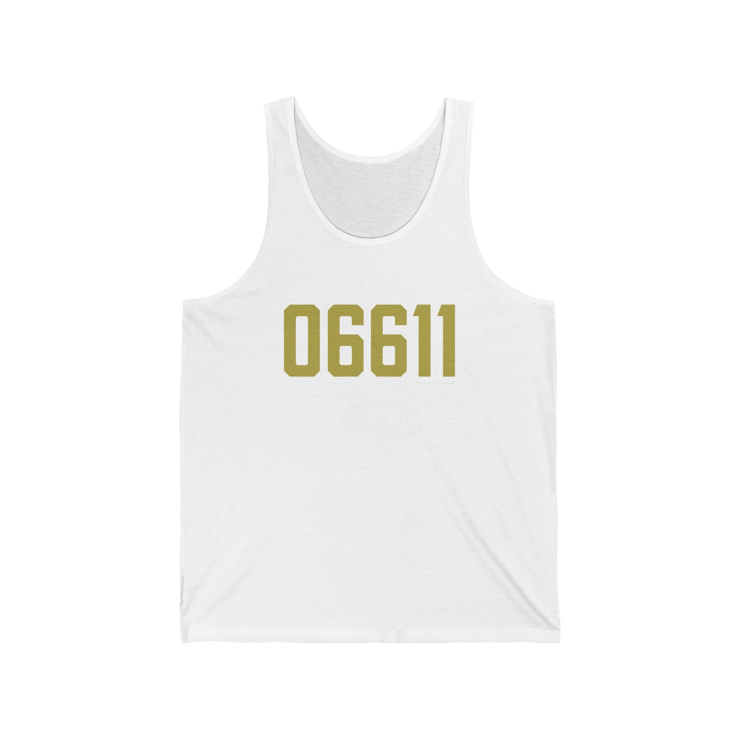 06611 Trumbull Connecticut Zip Code Unisex Jersey Tank Top