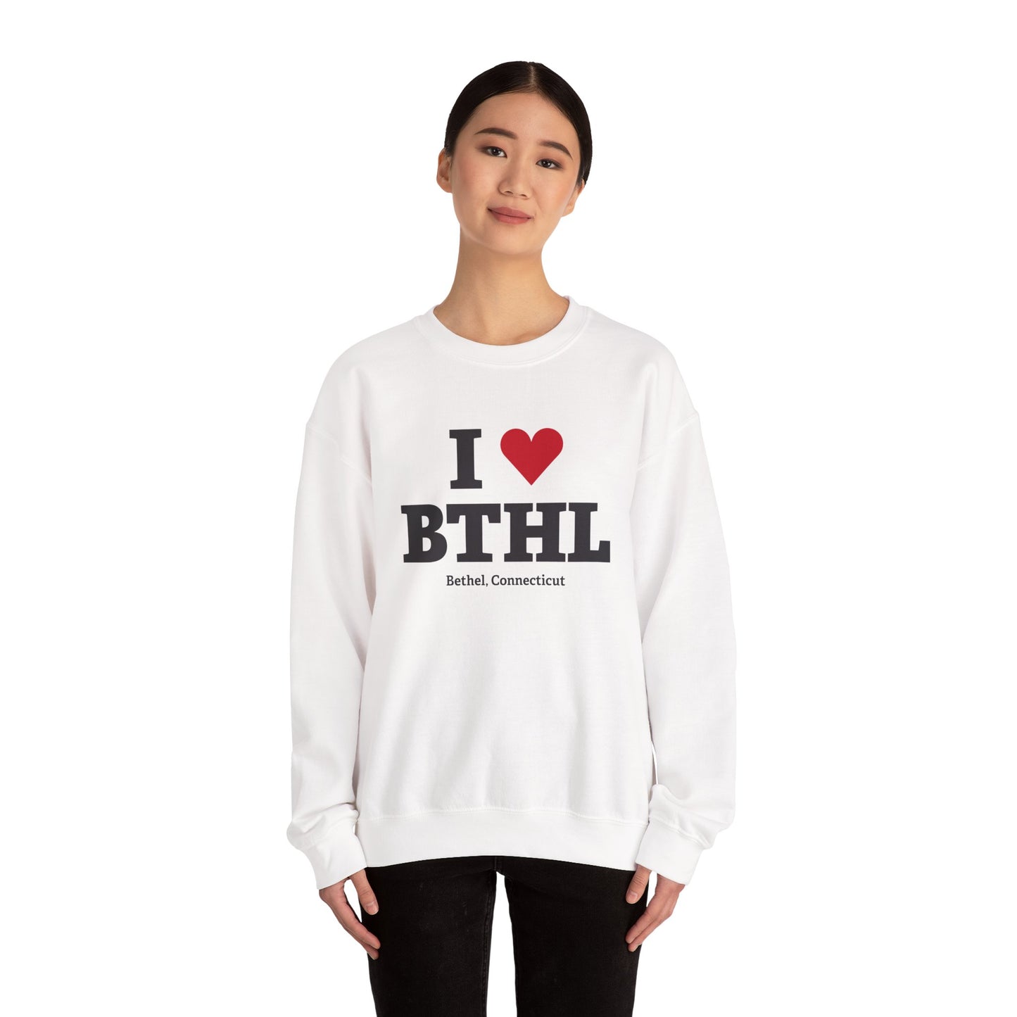 I Heart BTHL Unisex Heavy Blend™ Crewneck Sweatshirt
