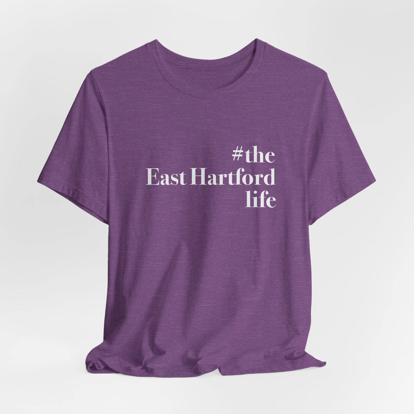 #theeasthartfordlife Unisex Jersey Short Sleeve T-Shirt