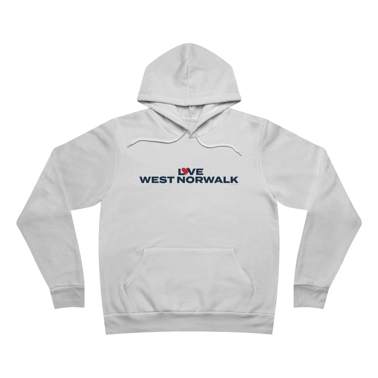Love West Norwalk Unisex Sponge Fleece Pullover Hoodie