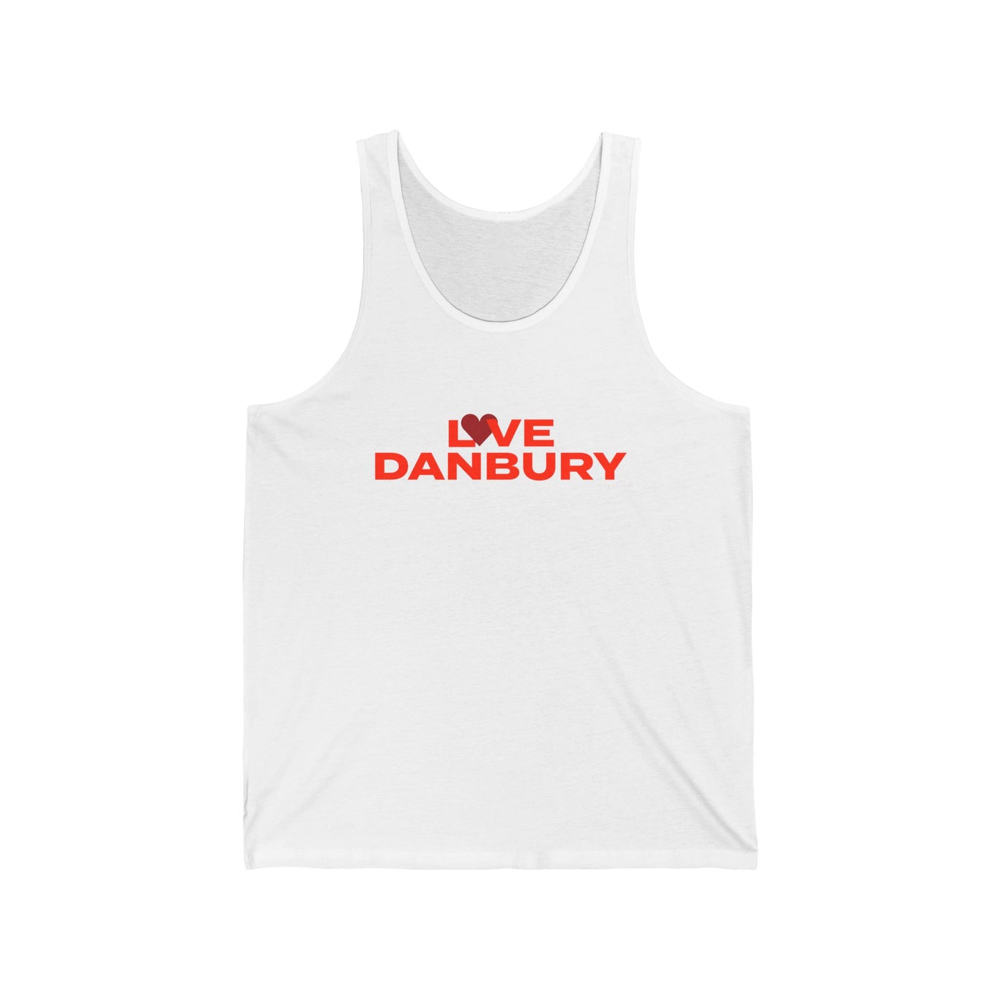 Love Danbury Unisex Jersey Tank Top