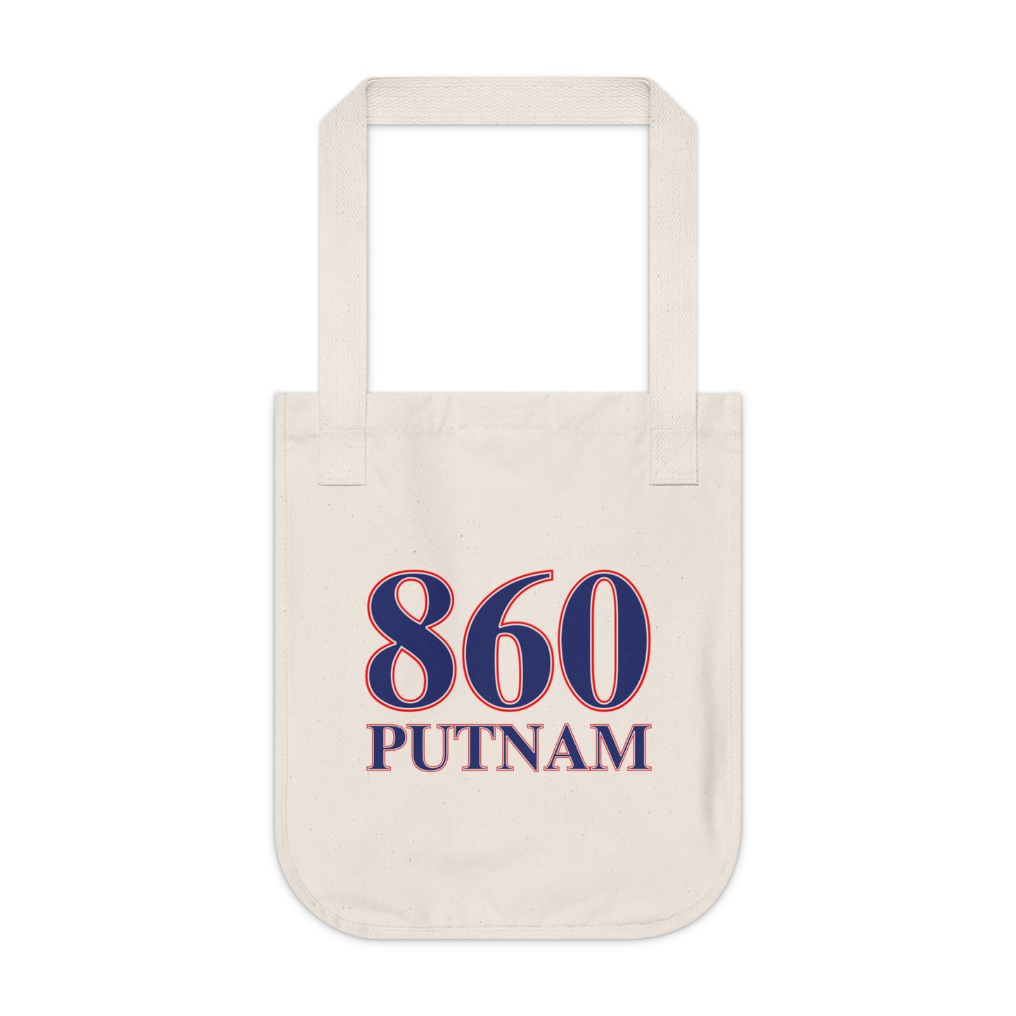 860 Putnam Red, White & Blue Organic Canvas Tote Bag