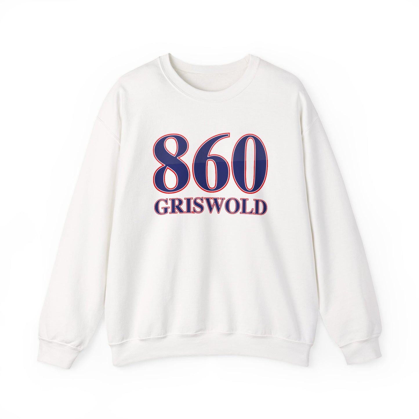 860 Griswold Red White & Blue Unisex Heavy Blend™ Crewneck Sweatshirt