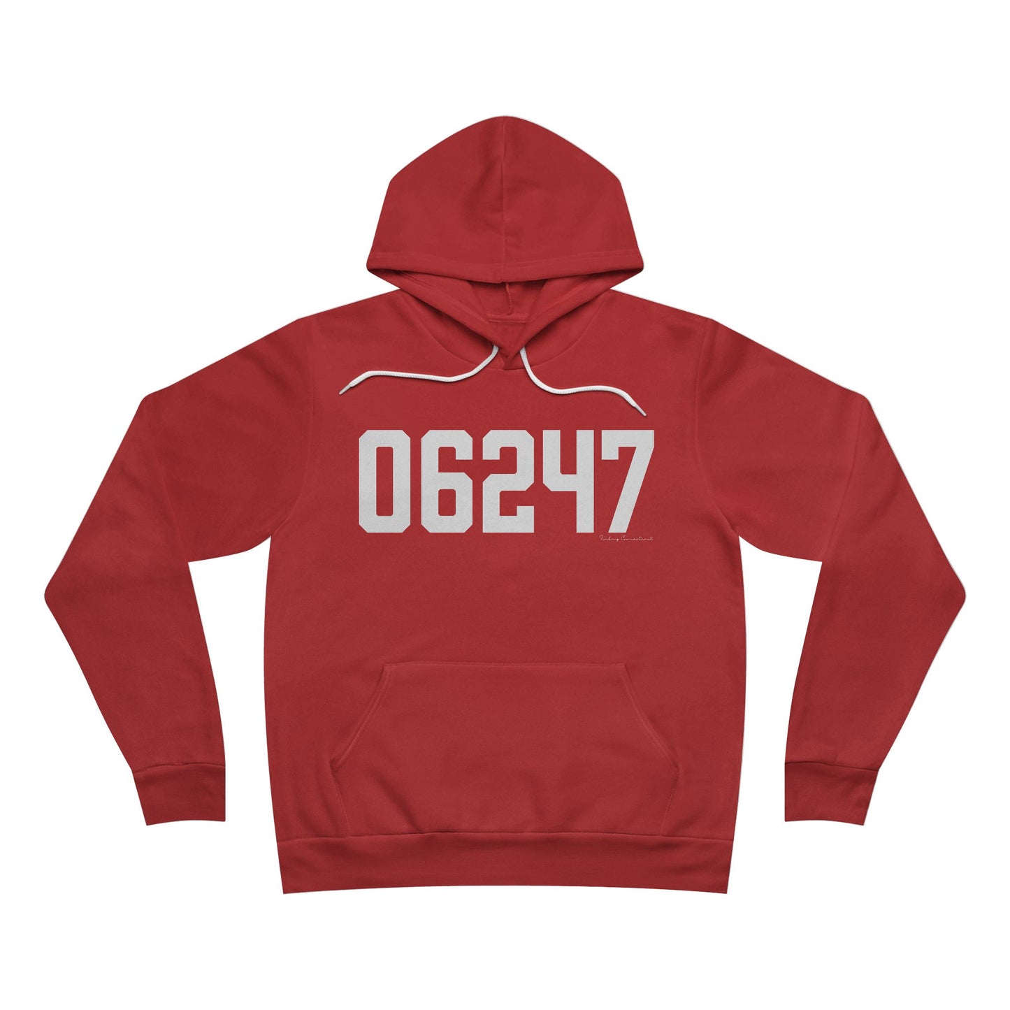 06247 Hampton CT Zip Code Unisex Sponge Fleece Pullover Hoodie
