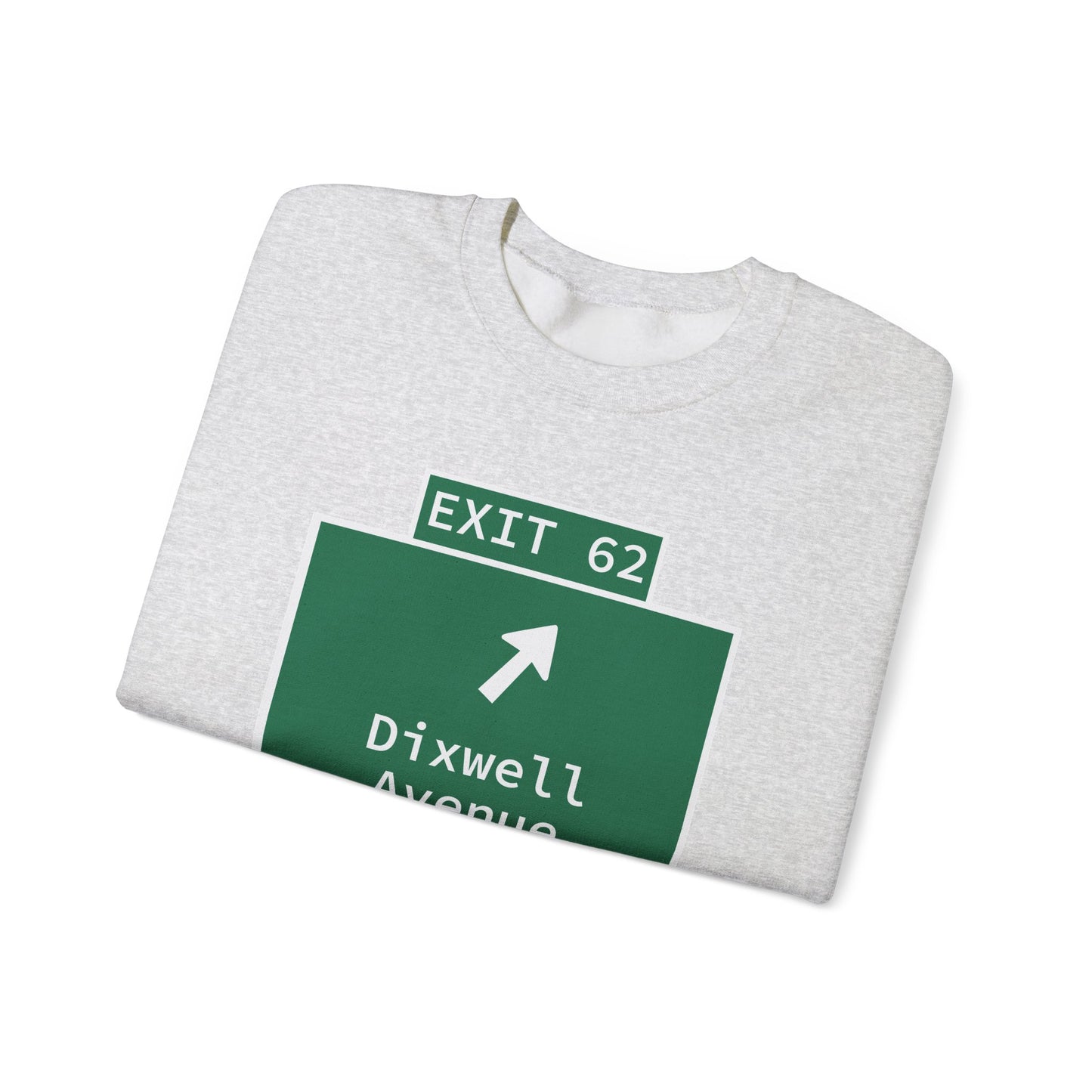Vintage WCP Exit 62 Sign Unisex Heavy Blend™ Crewneck Sweatshirt