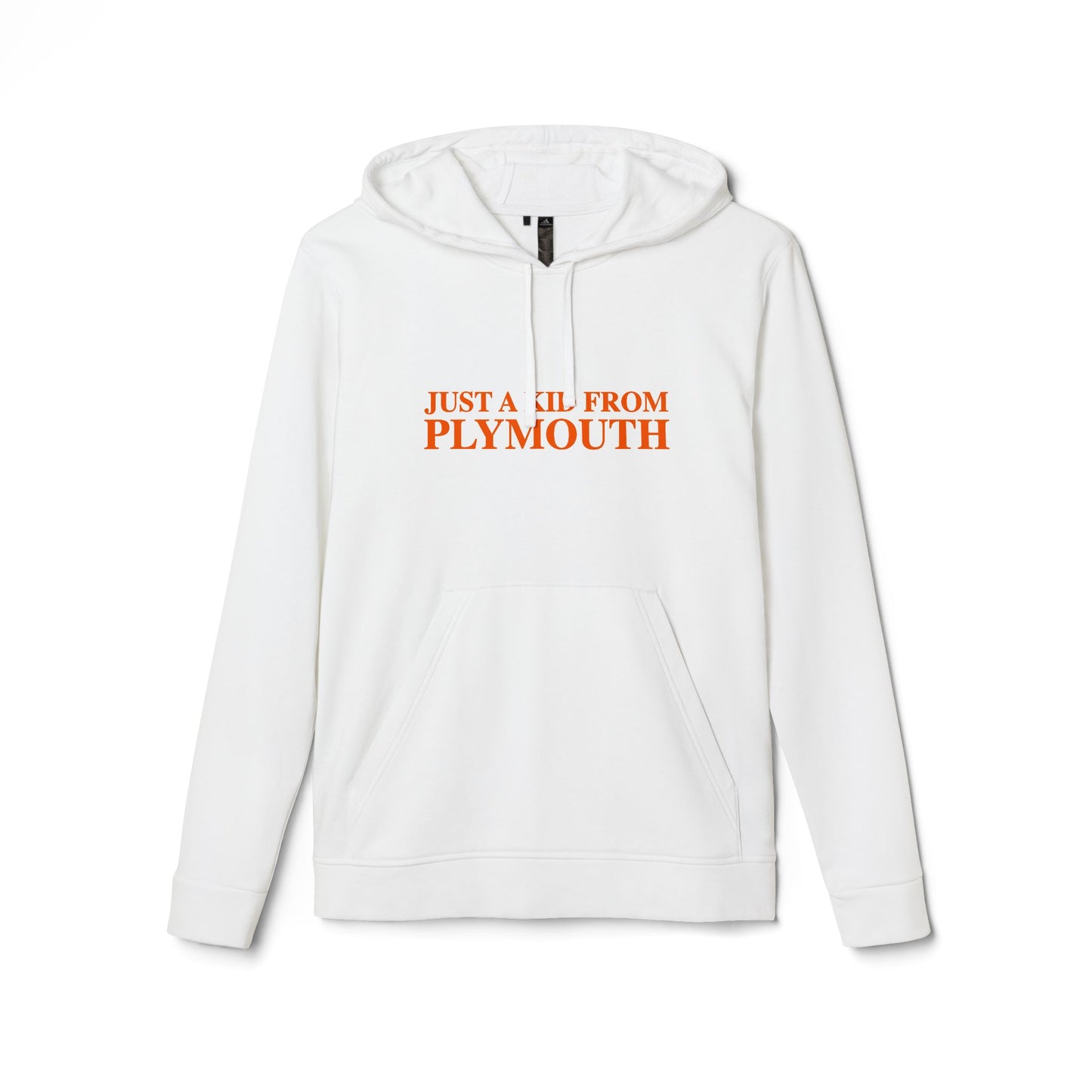 Just a kid from Plymouth adidas Unisex Fleece Hoodie