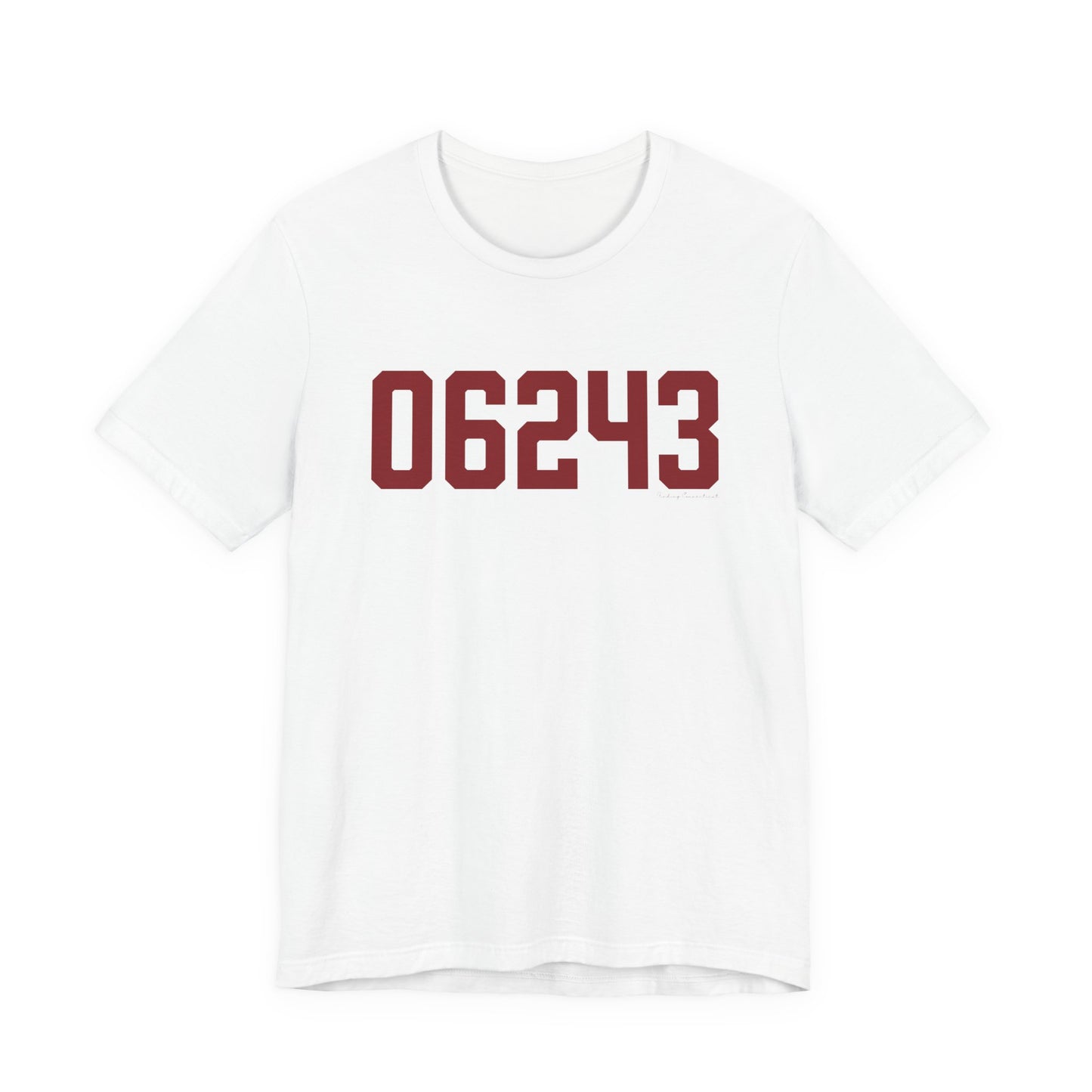 06243 Killingly Connecticut Zip Code Unisex Jersey Short Sleeve T-Shirt