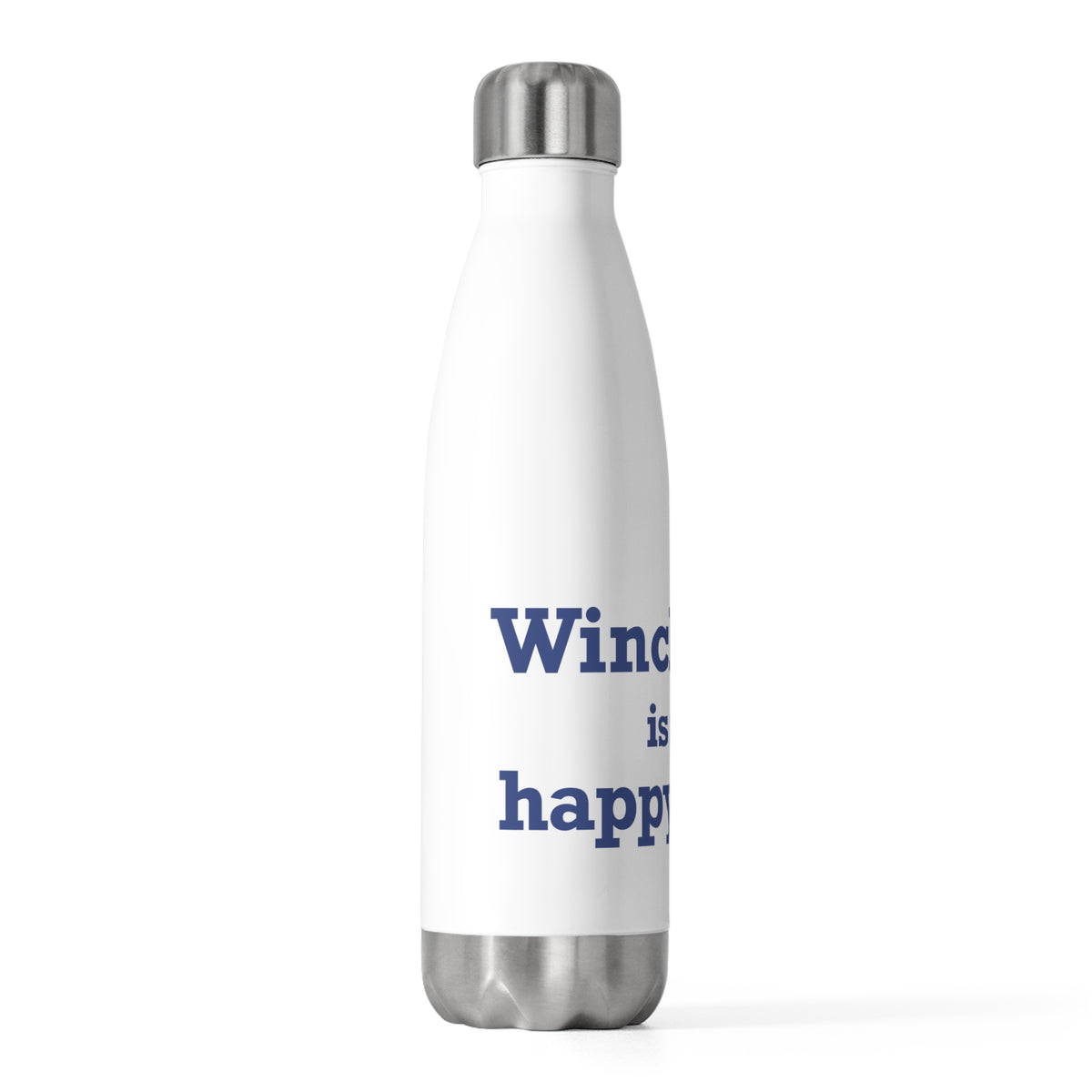 Winchester is My Happy Place 20 oz Insulated Bottle