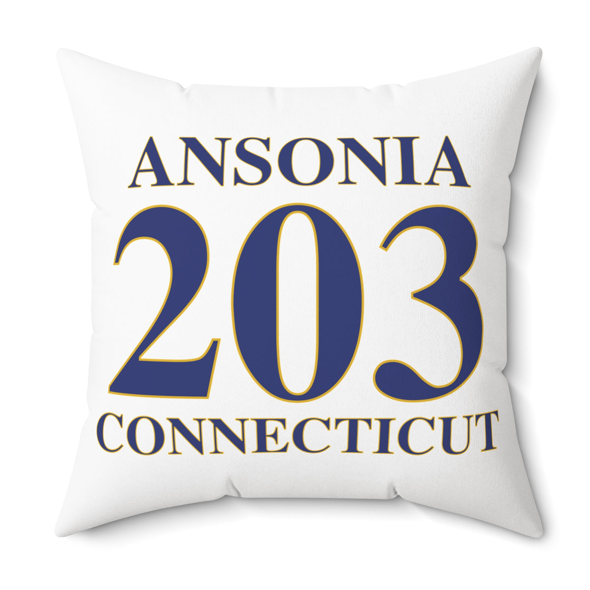 Ansonia 203 Connecticut Polyester Square Pillow