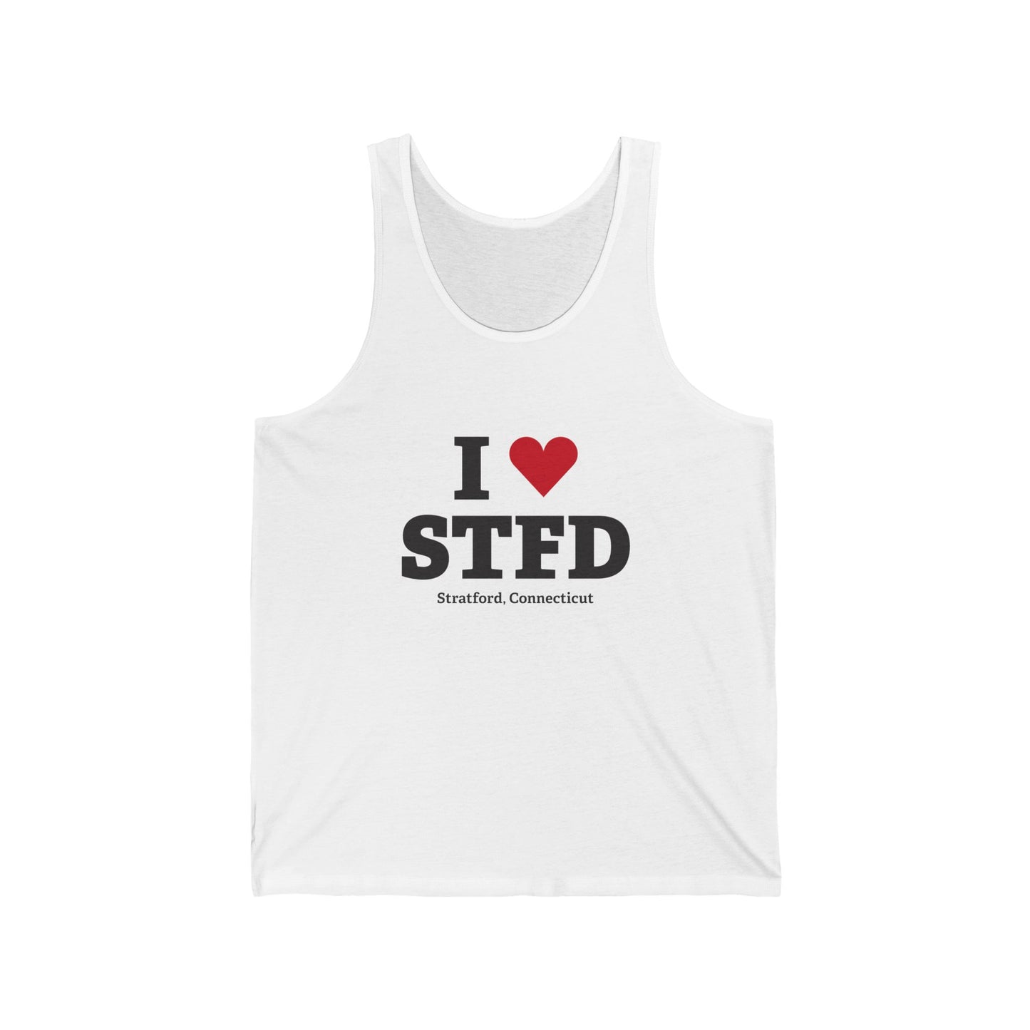 I Heart STFD Unisex Jersey Tank Top