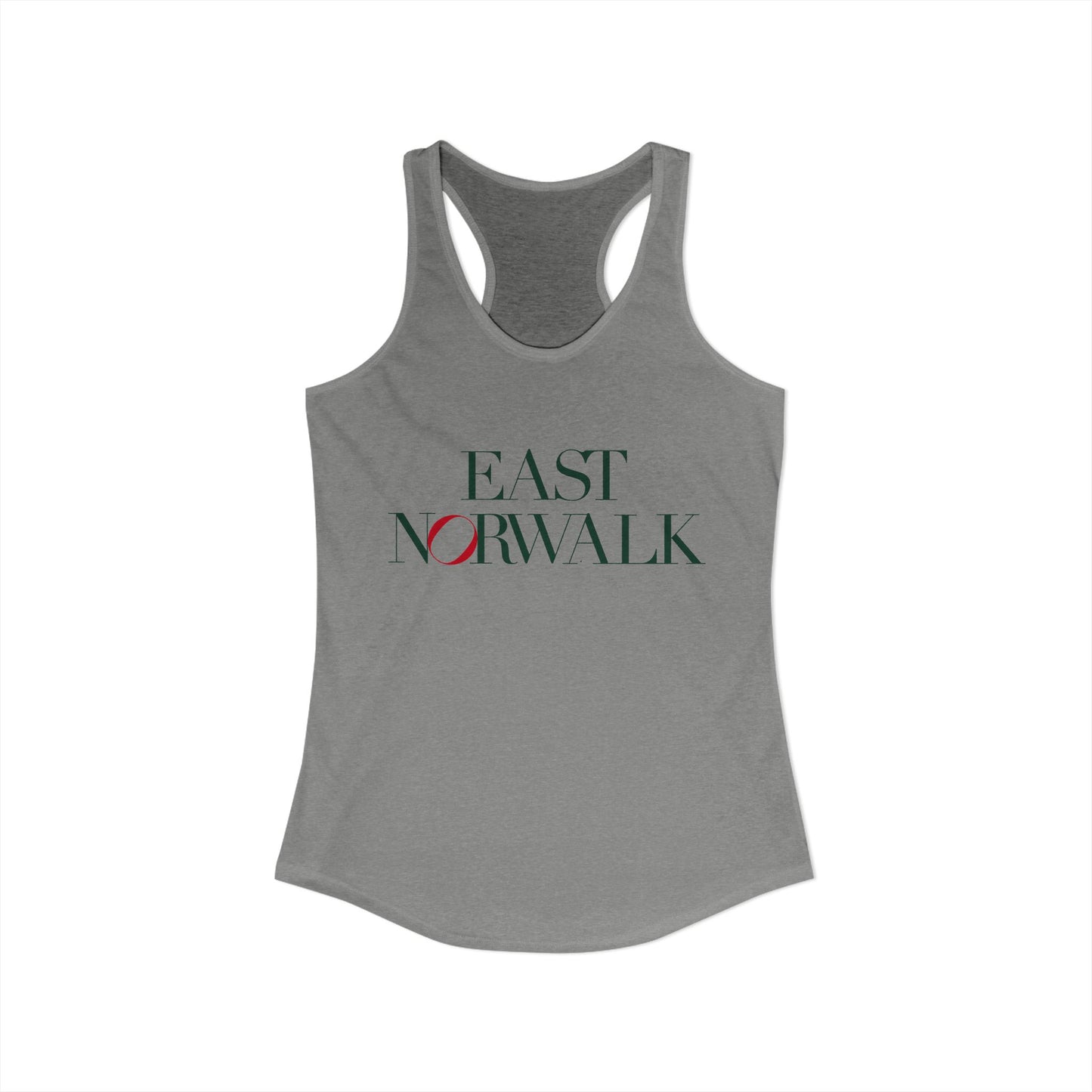 41 Tilt East Norwalk Women's Ideal Racerback Tank Top