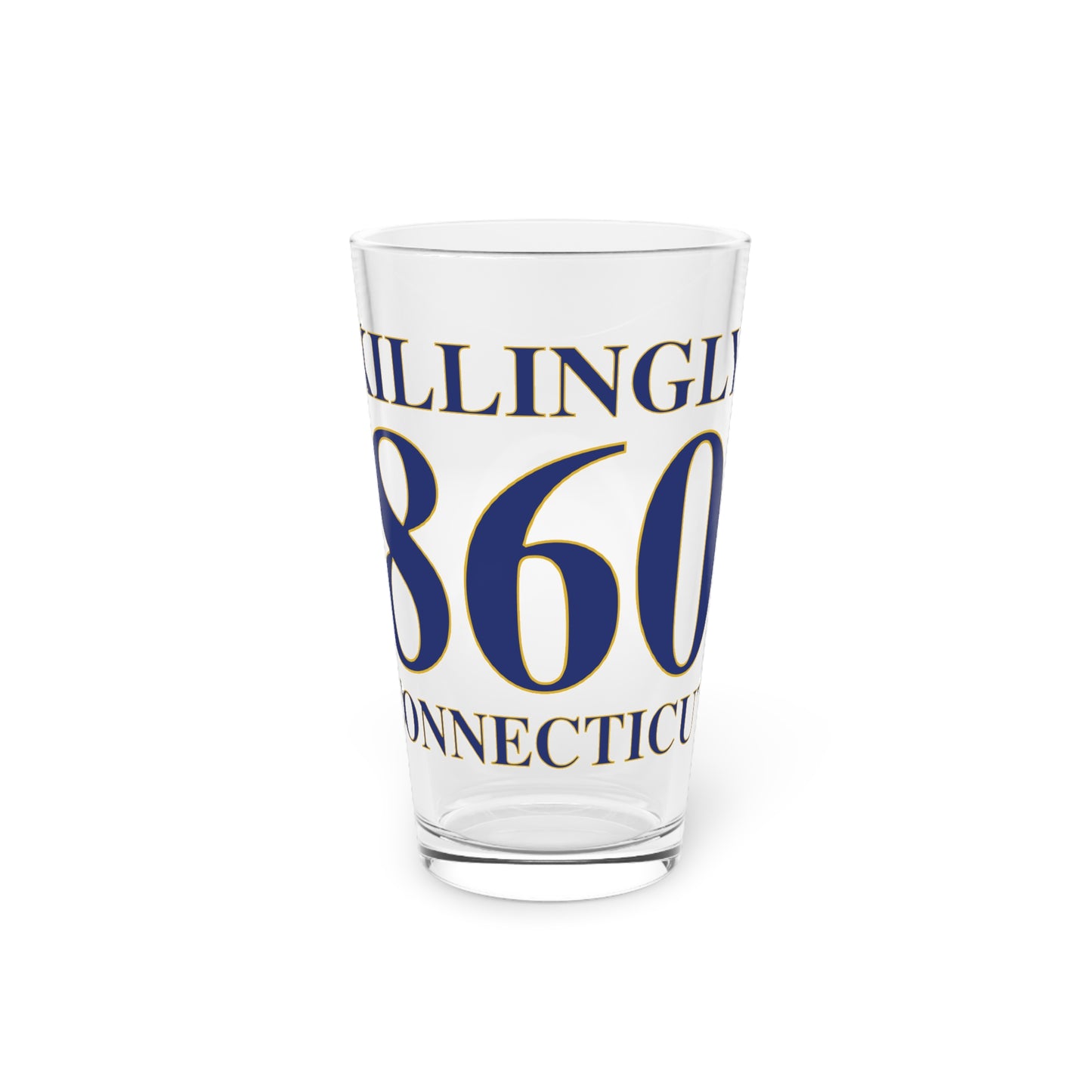 Killingly 860 Connecticut Pint Glass, 16oz