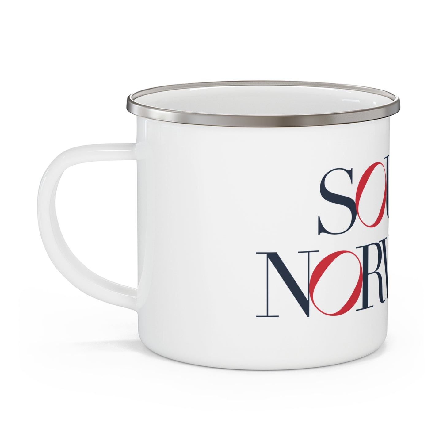 41 Tilt South Norwalk Enamel Camping Mug