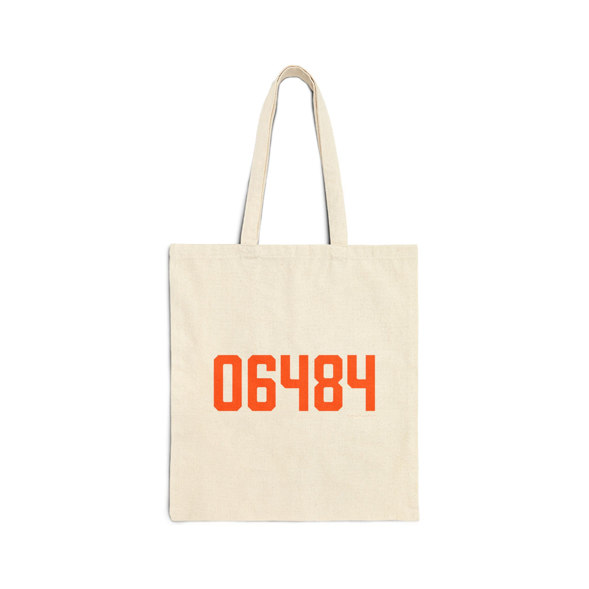 06484 Shelton Connecticut Zip Code Cotton Canvas Tote Bag