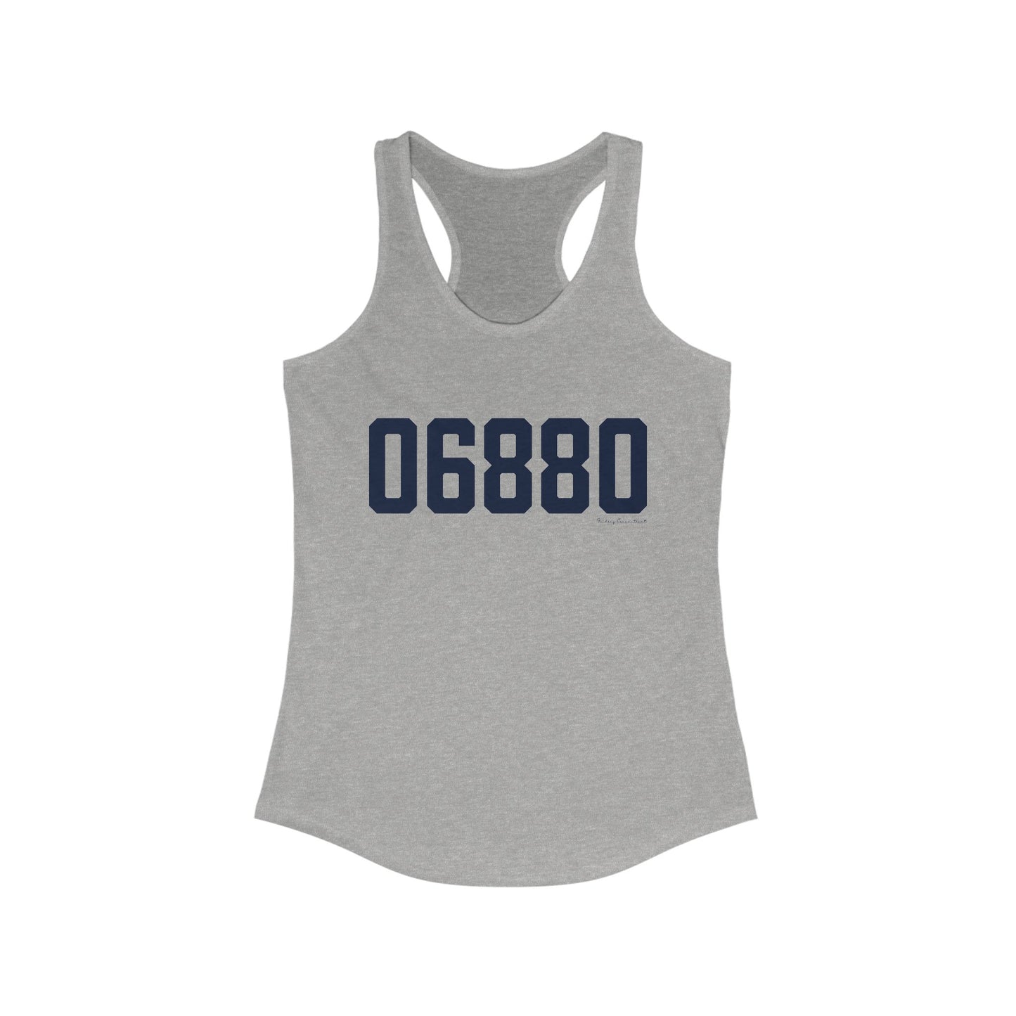 06880 Westport Connecticut Zip Code Women's Ideal Racerback Tank Top