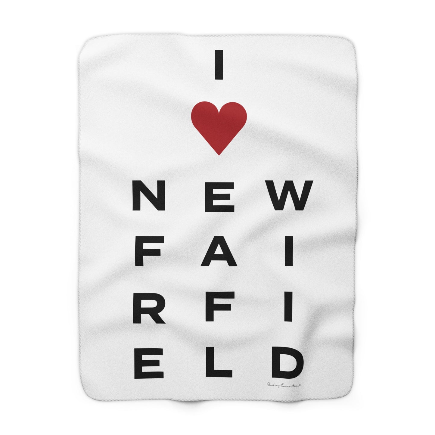 New Fairfield Vision Sherpa Fleece Blanket