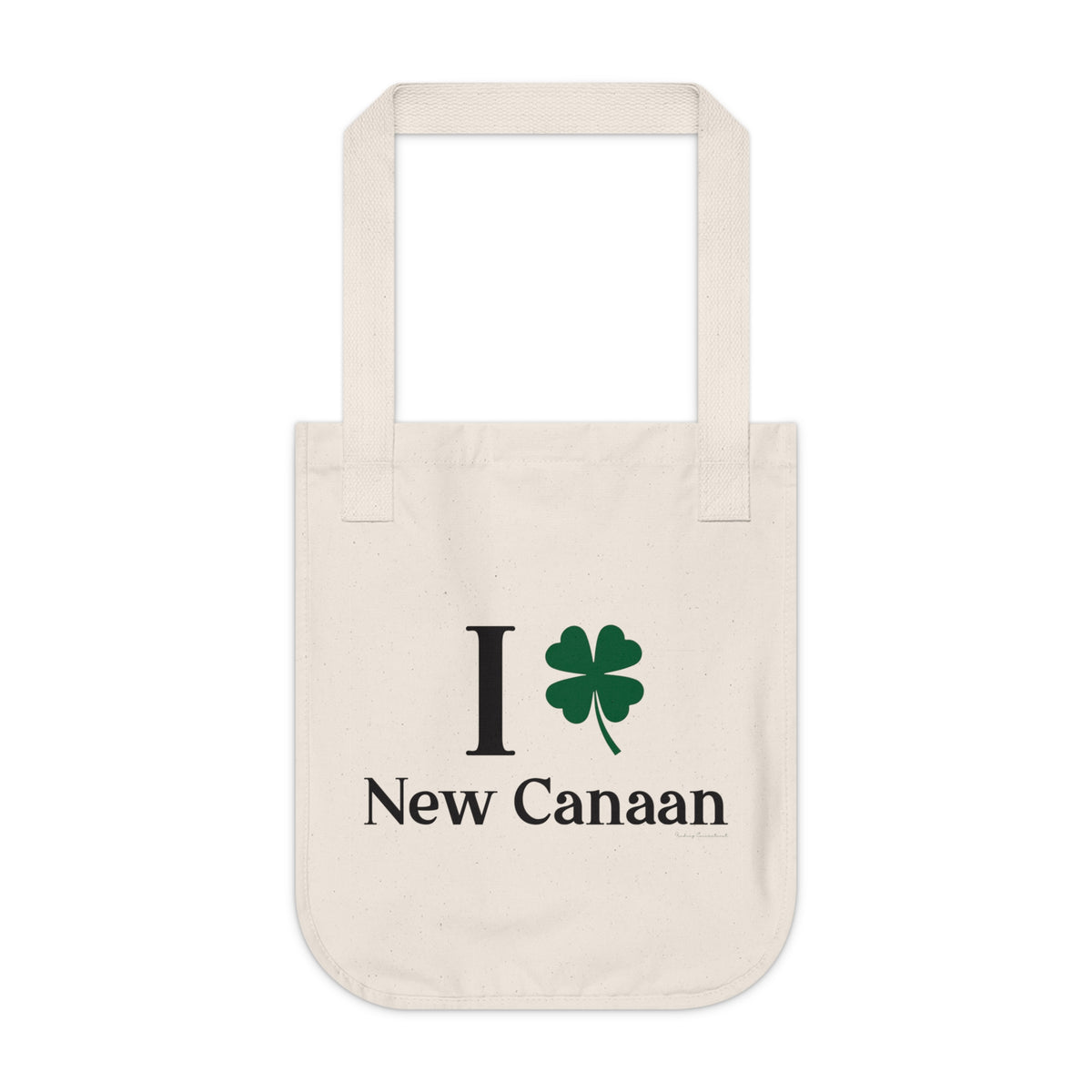 I Clover New Canaan Organic Canvas Tote Bag