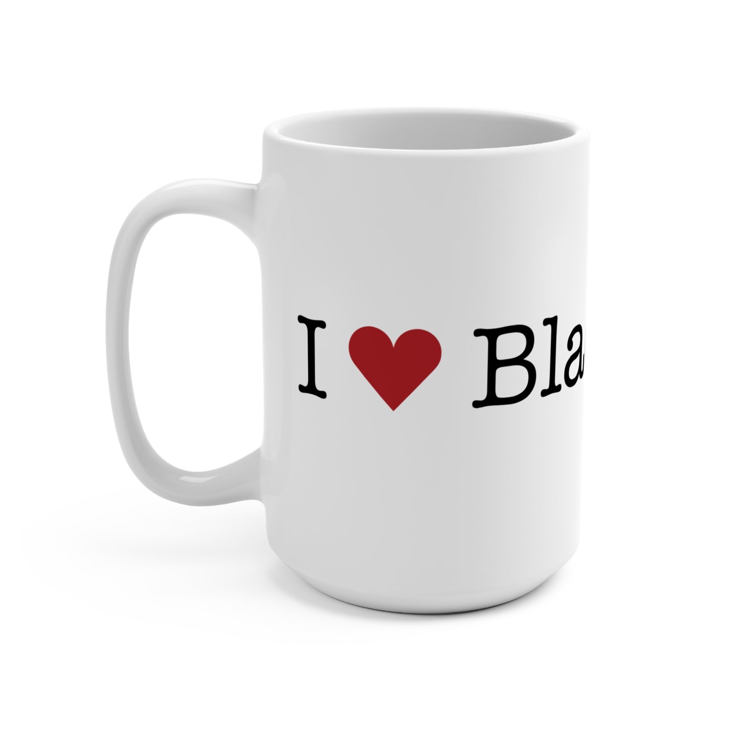I Heart Black Rock. Mug 15oz