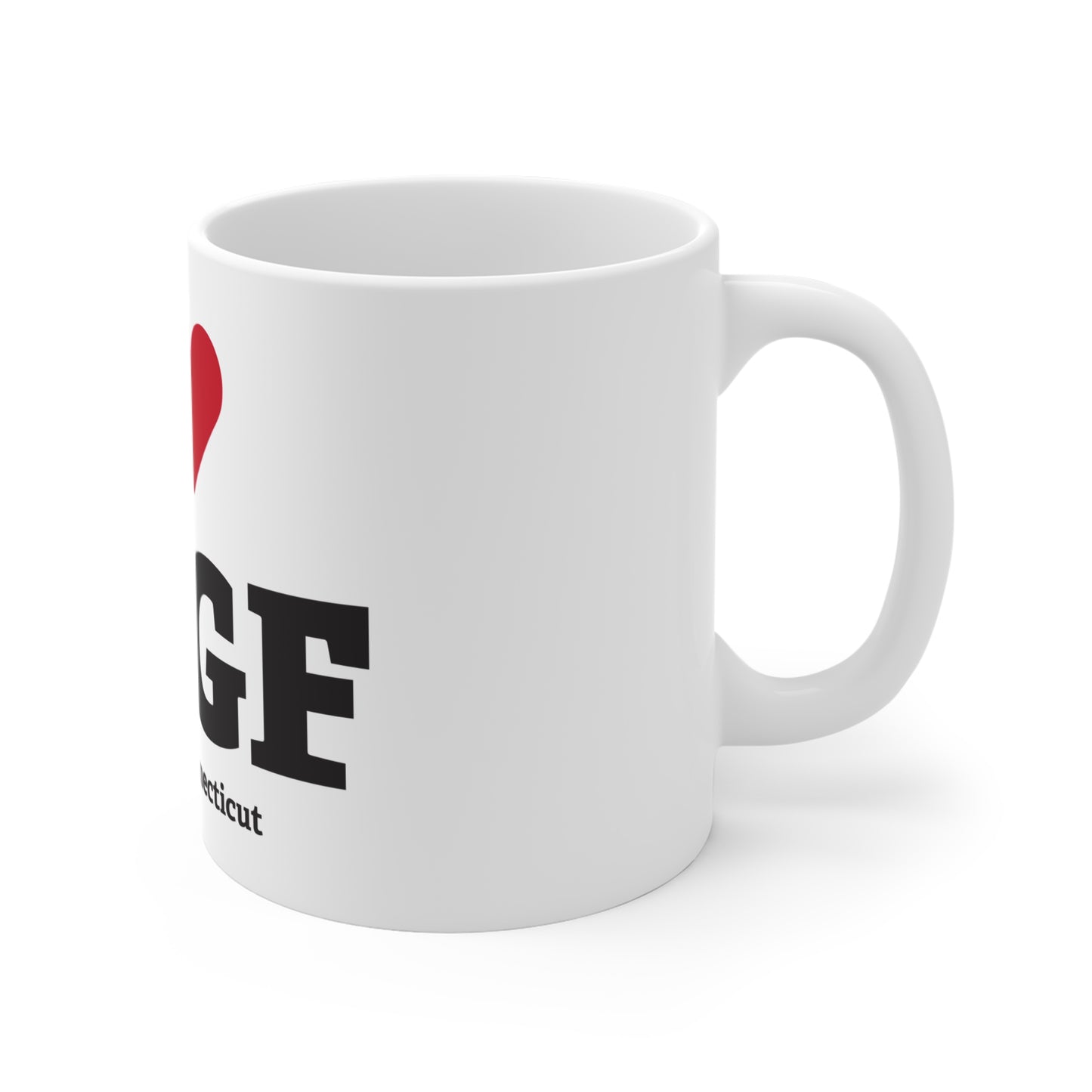 I Heart RDGF Mug 11oz