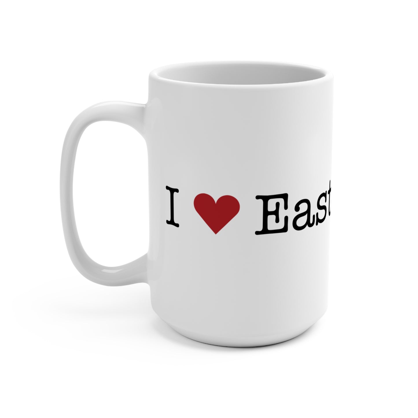 I Heart East Norwalk. Mug 15oz