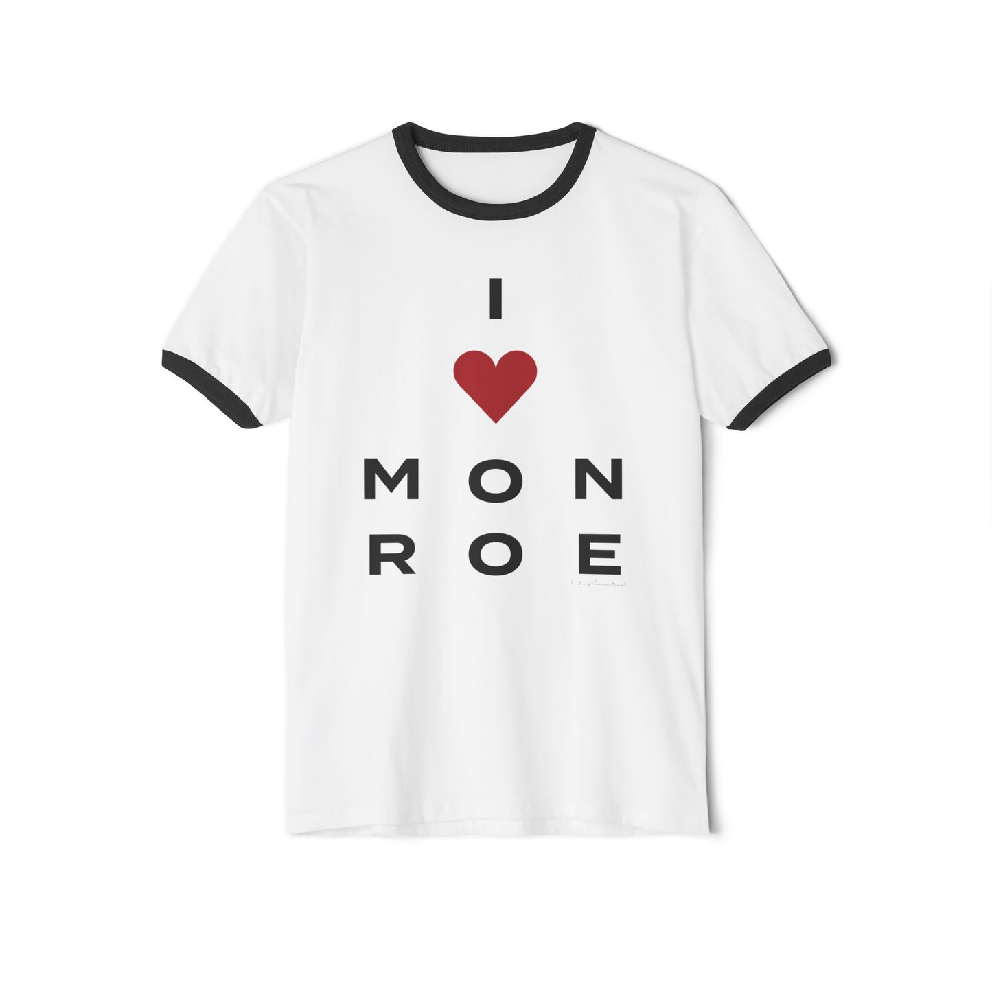 Monroe Vision Unisex Cotton Ringer T-Shirt