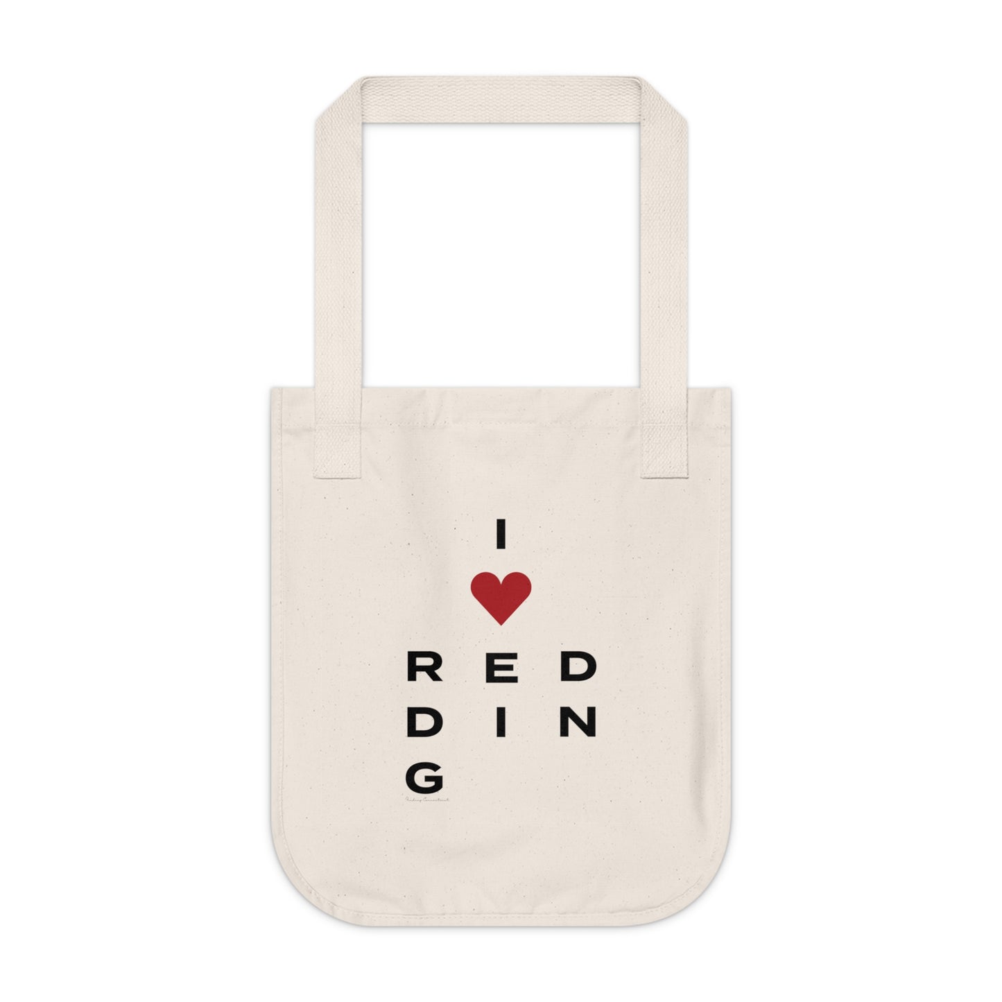 Redding Vision Organic Canvas Tote Bag